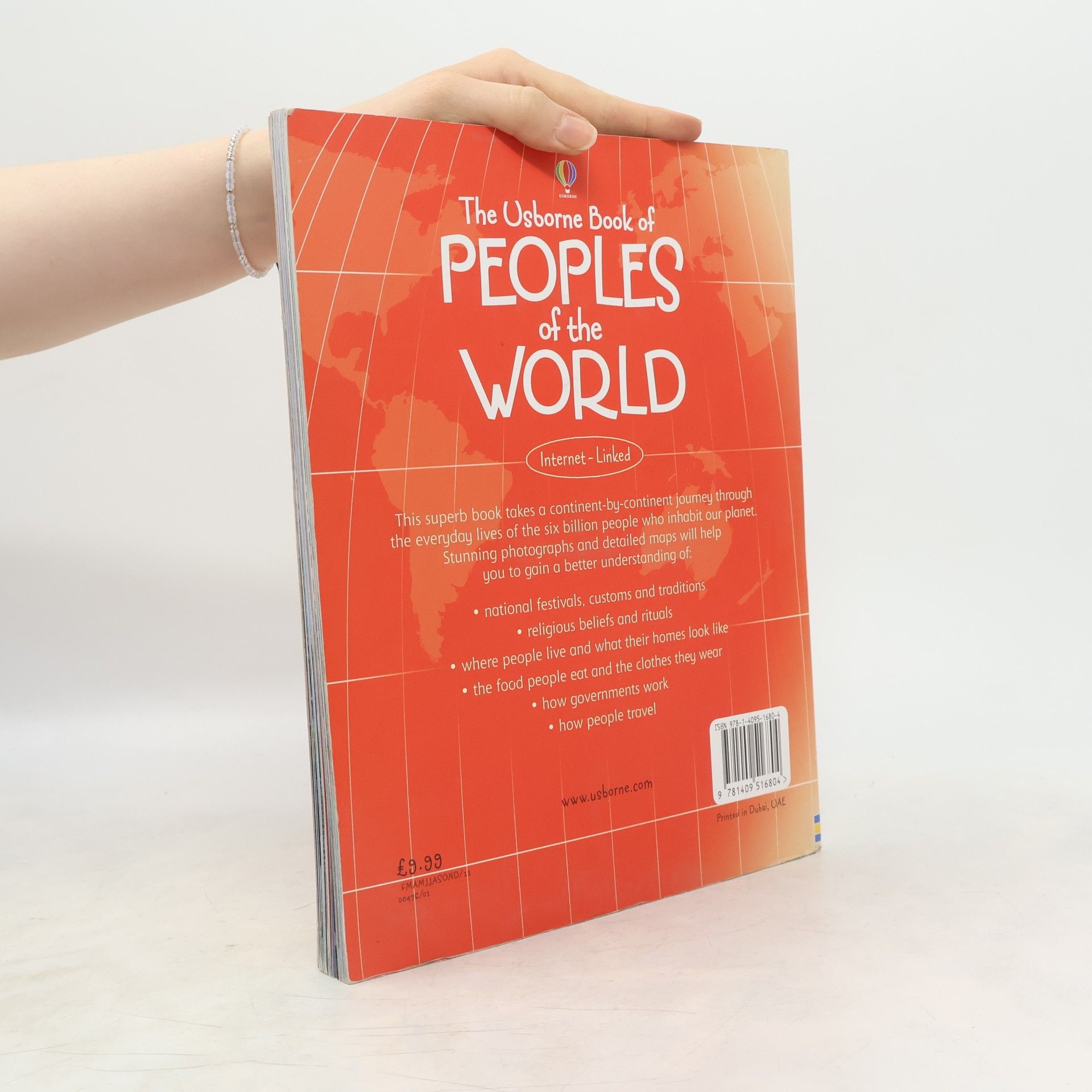 Gillian Doherty The Usborne book of peoples of the world : internet-linked