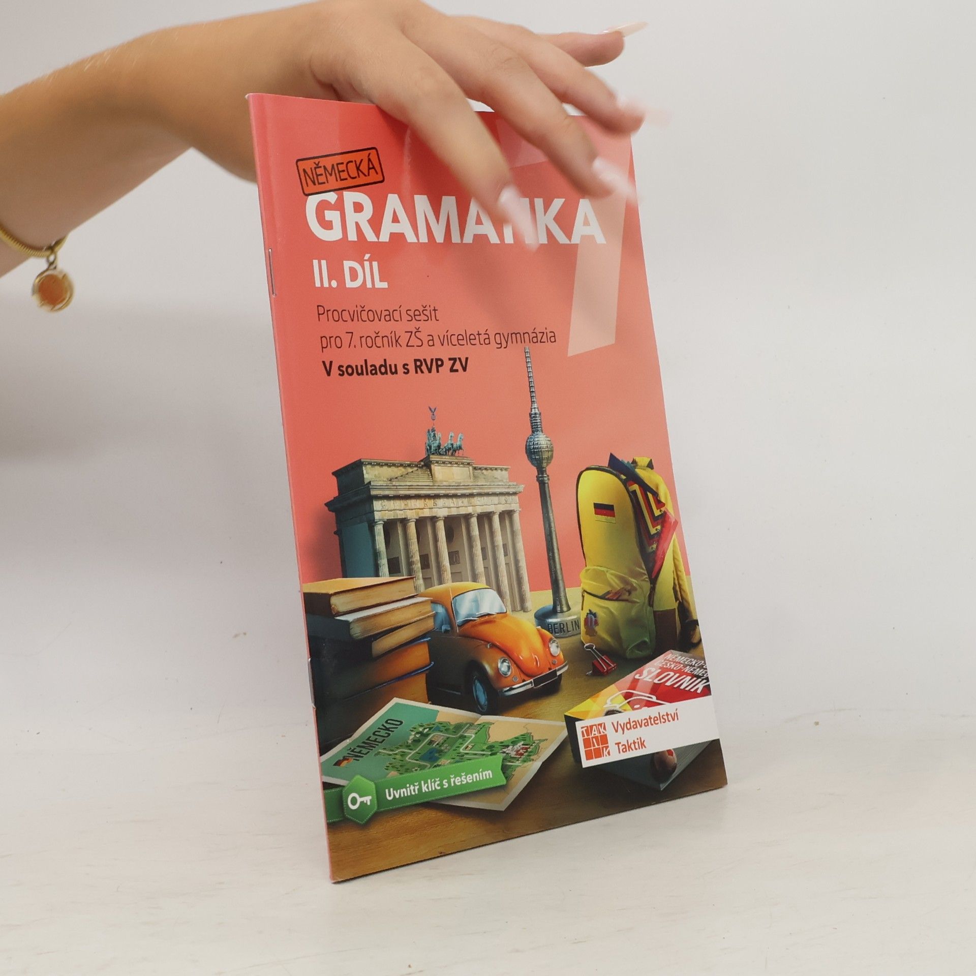 Kateřina Pfertnerová Německá gramatika II. díl. Procvičovací sešit pro 7. ročník ZŠ a víceletá gymnázia