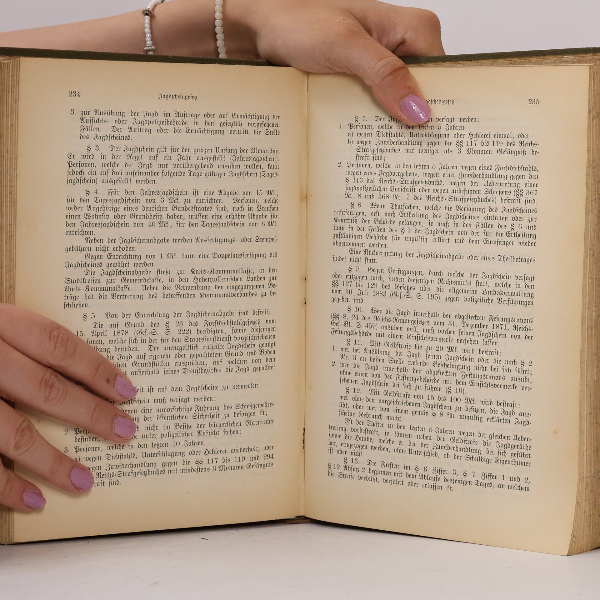 Georg Wagner Handbuch enthaltend die Polizei-Verordnungen für die Provinz Schleswig-Holstein
