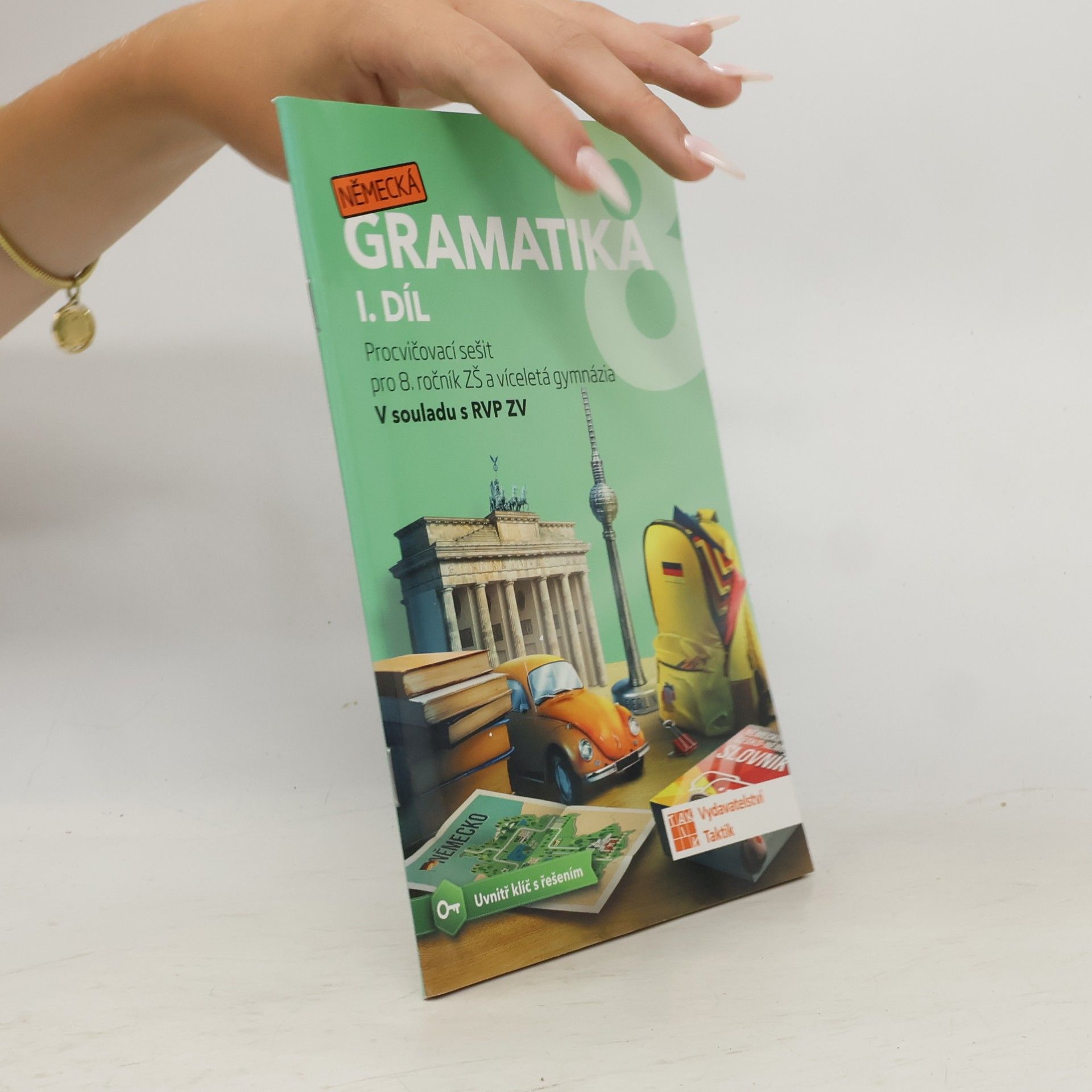 Autorenkollektiv Německá gramatika 8 pro ZŠ – 1. díl - procvičovací sešit
