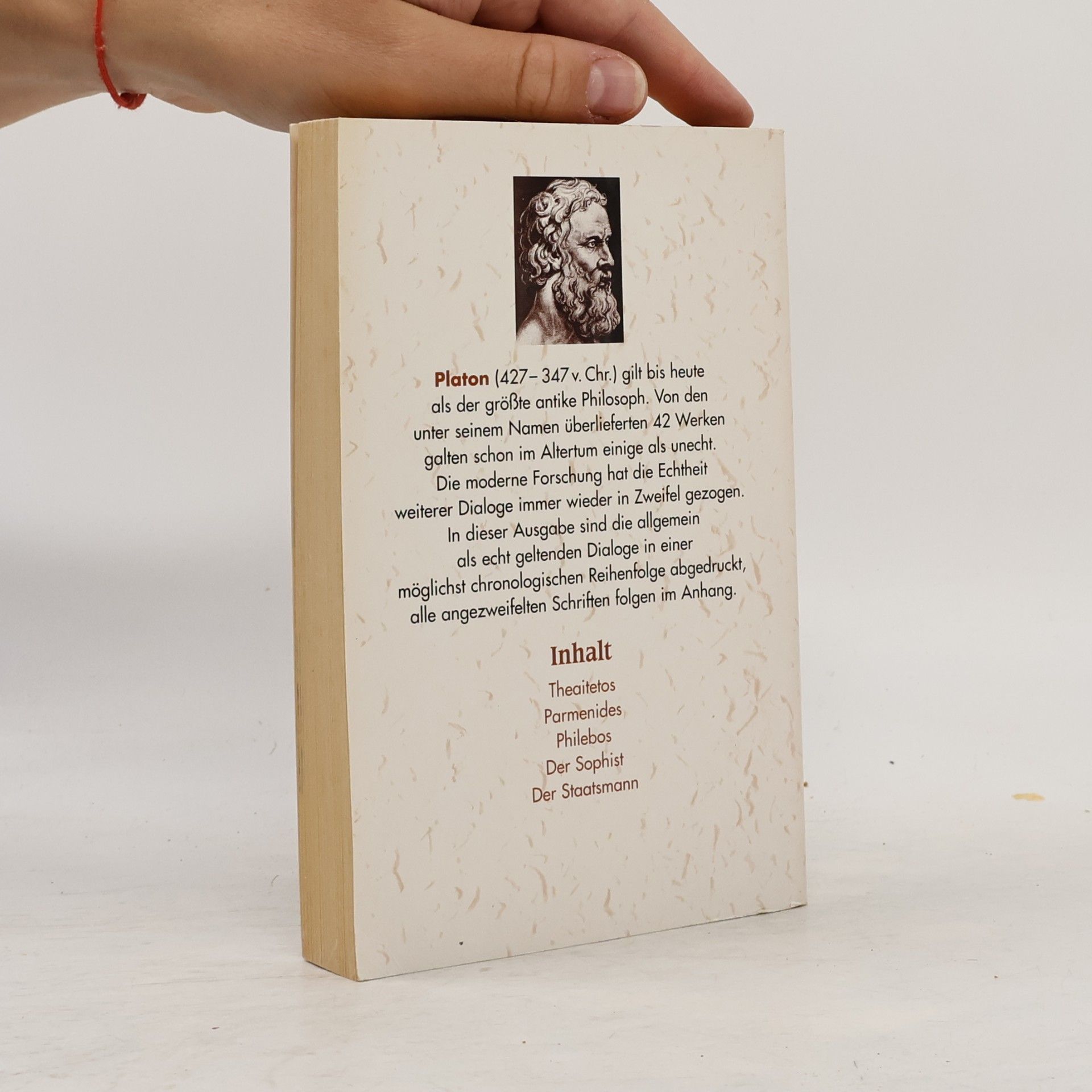 Platon Sämtliche Werke 5