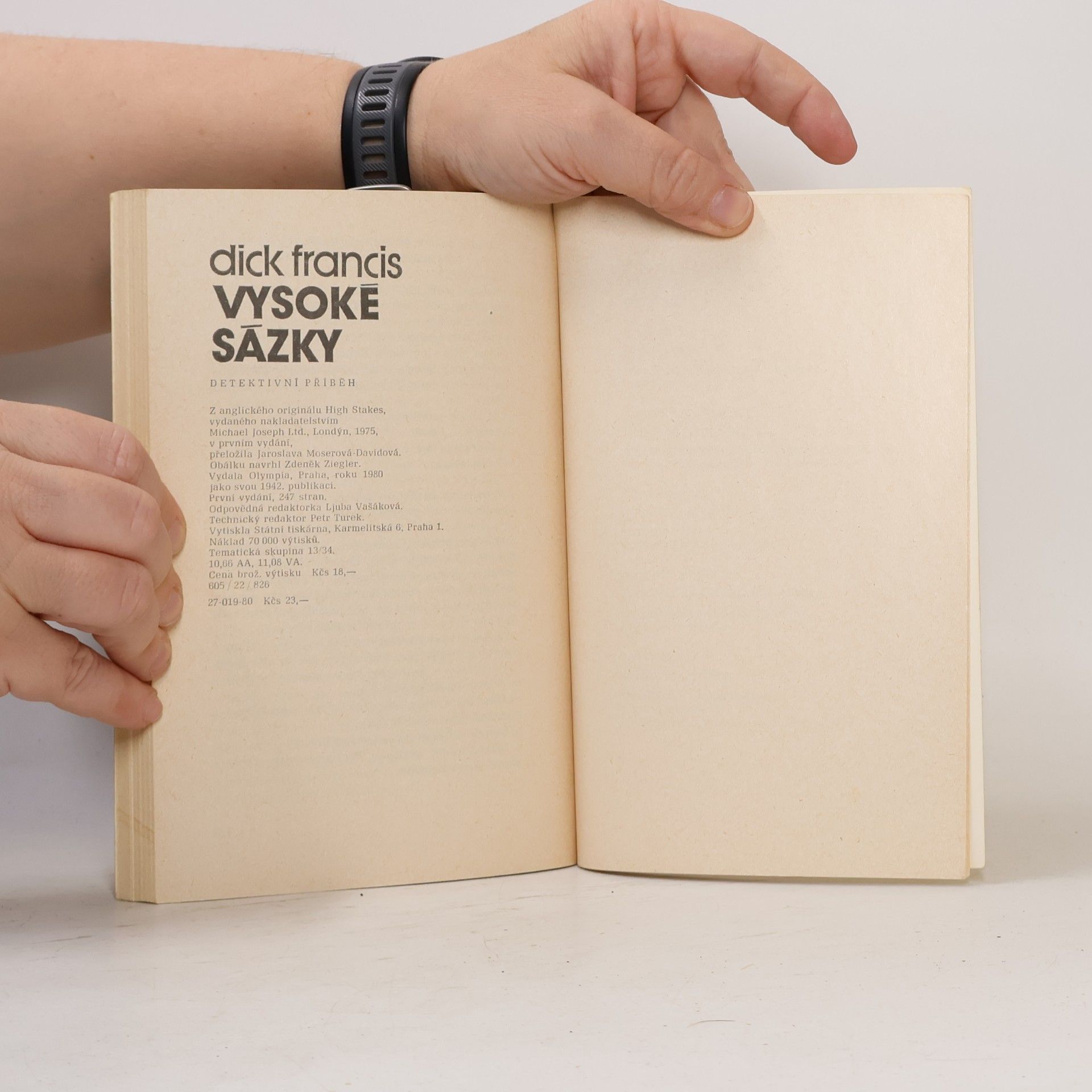 Dick Francis Vysoké sázky