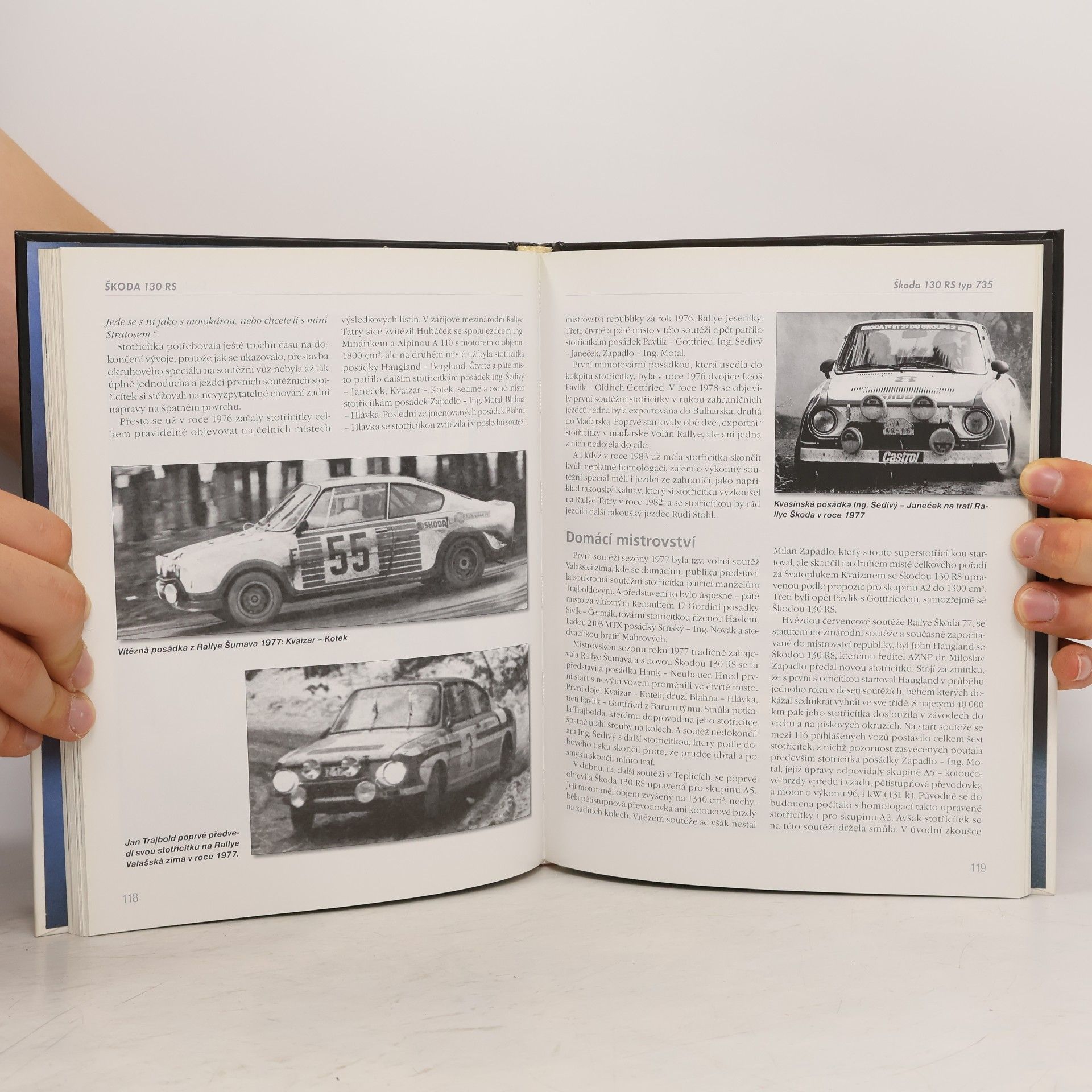 Alois Pavlůsek Škoda 130 RS - Vývoj, technika a sportovní historie