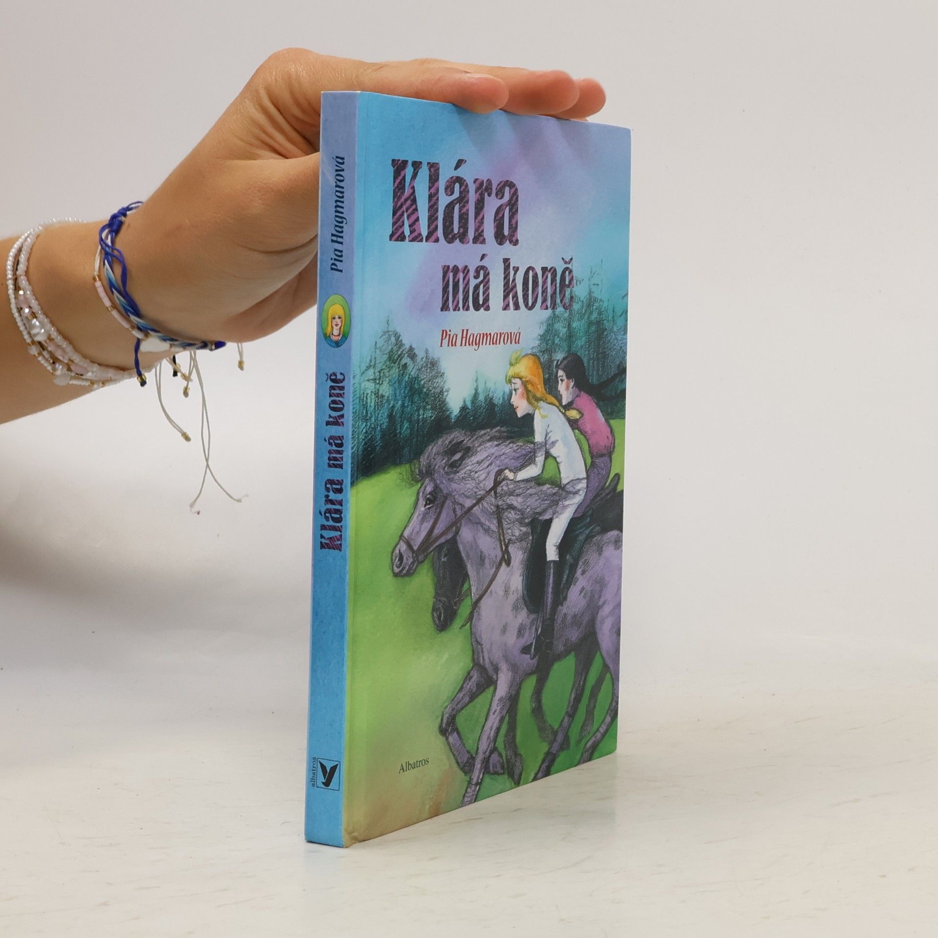 Pia Hagmar Klára má koně