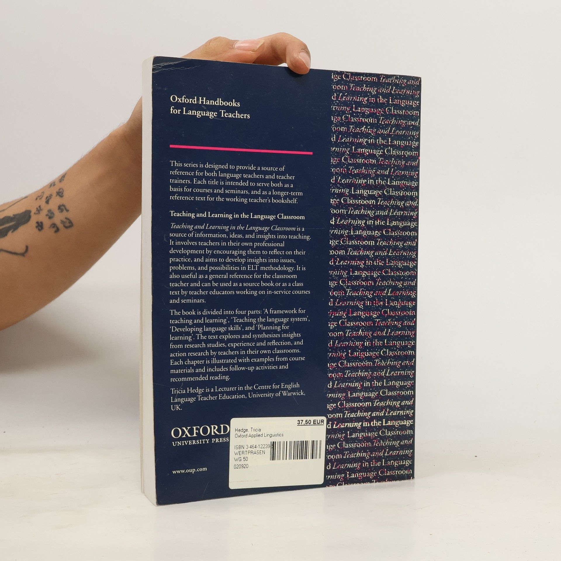Tricia Hedge Oxford Handbooks for Language Teachers: Teaching and Learning in the Language Classroom