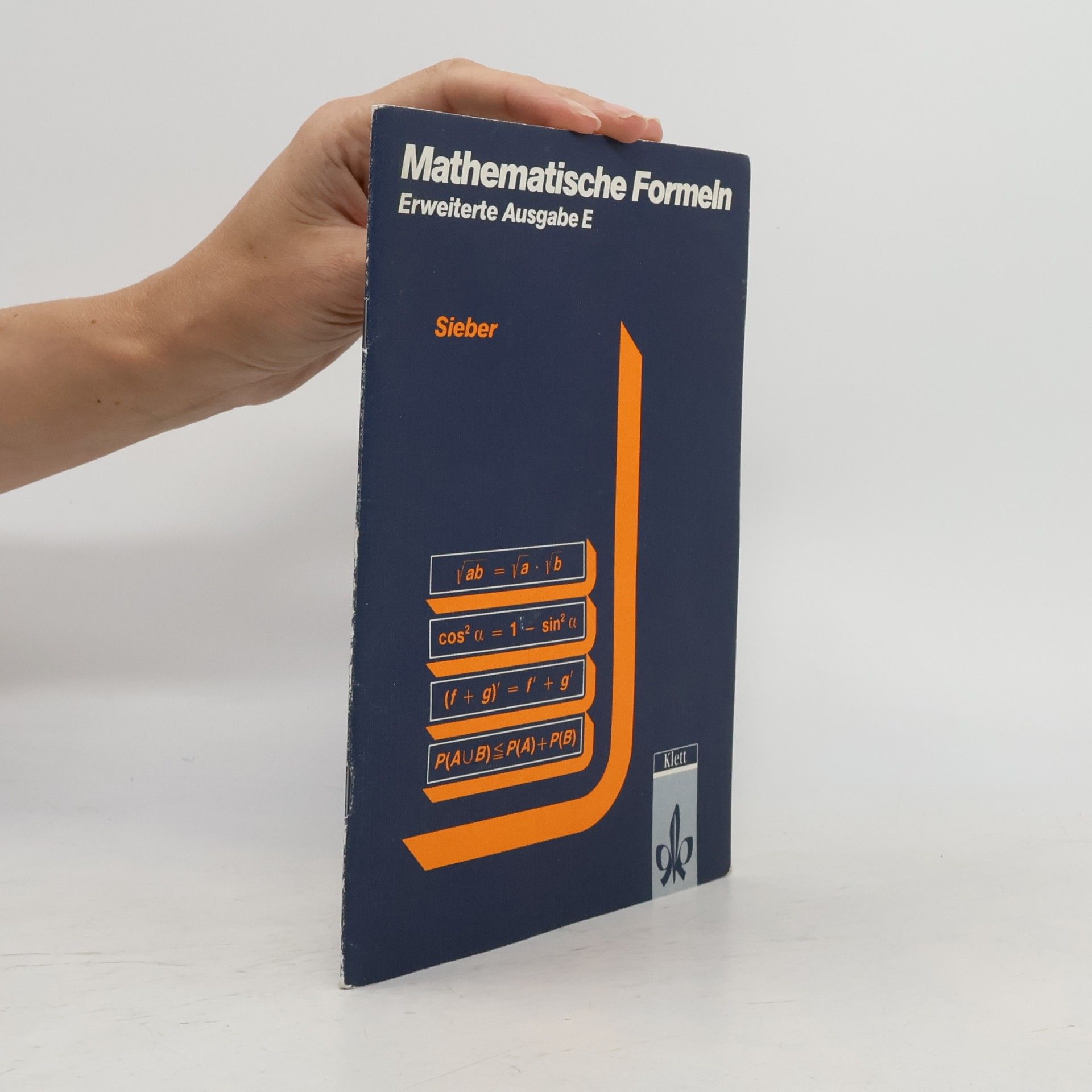 Helmut Sieber Mathematische Formeln