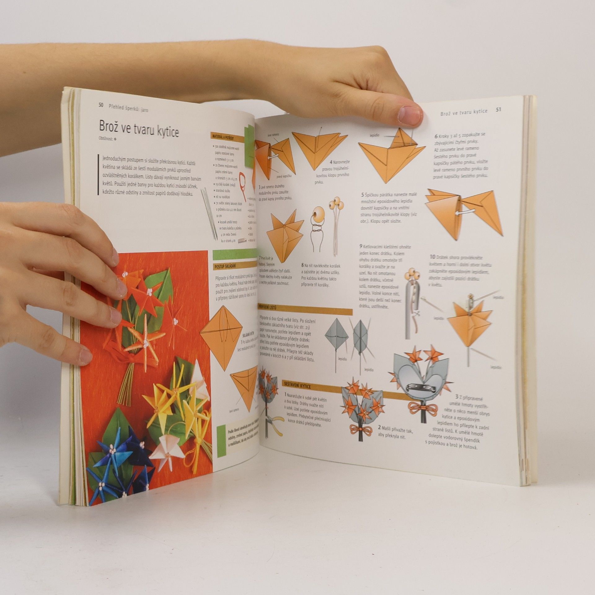 Ayako Brodek Šperky origami : přes 40 osobitých návrhů - stačí jen složit a nosit