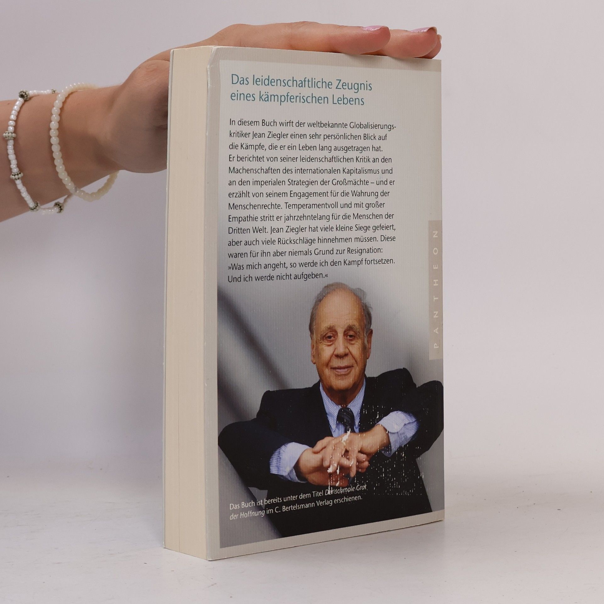 Jean Ziegler Warum wir weiter kämpfen müssen