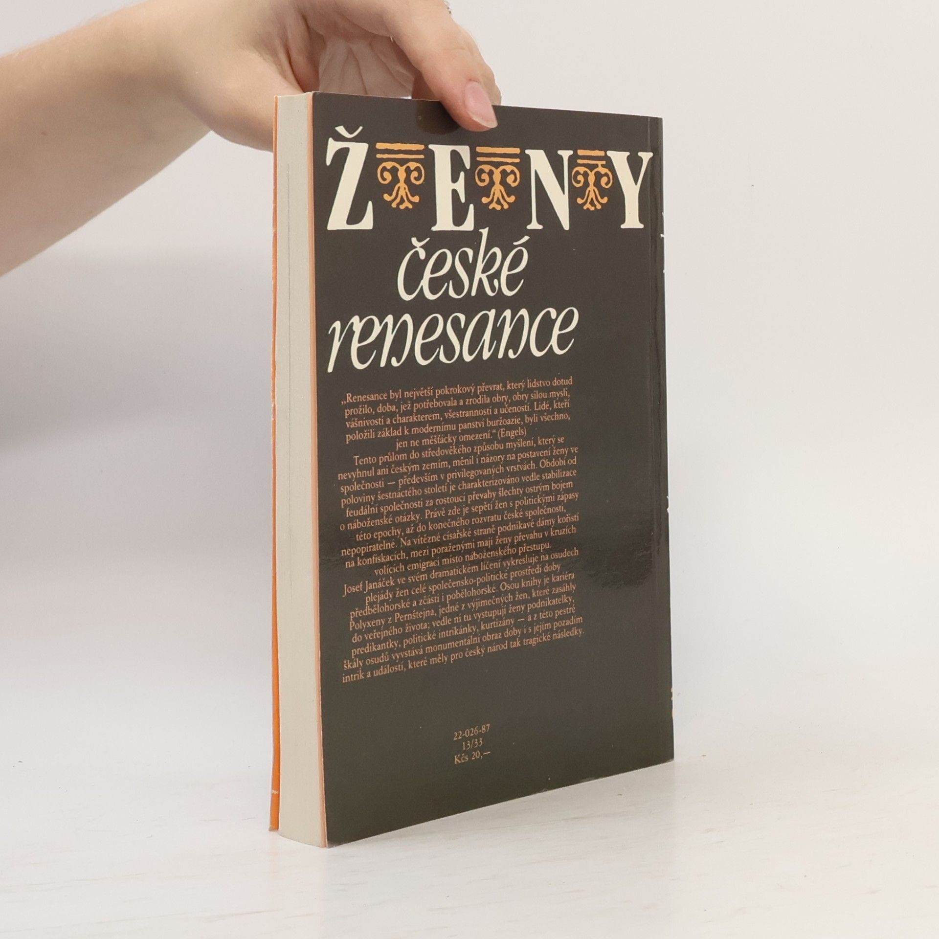 Josef Janáček Ženy české renesance