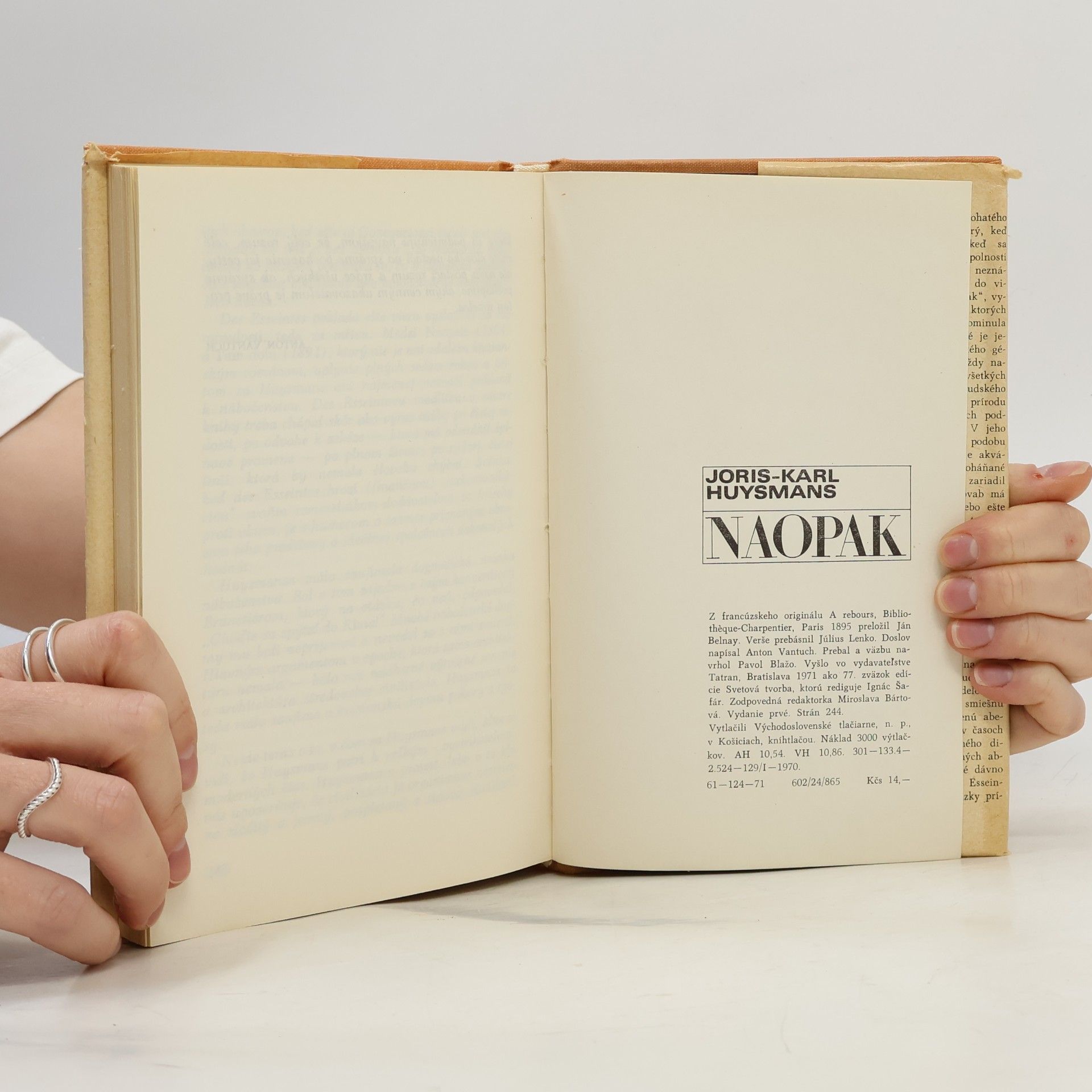 Joris-Karl Huysmans Naopak