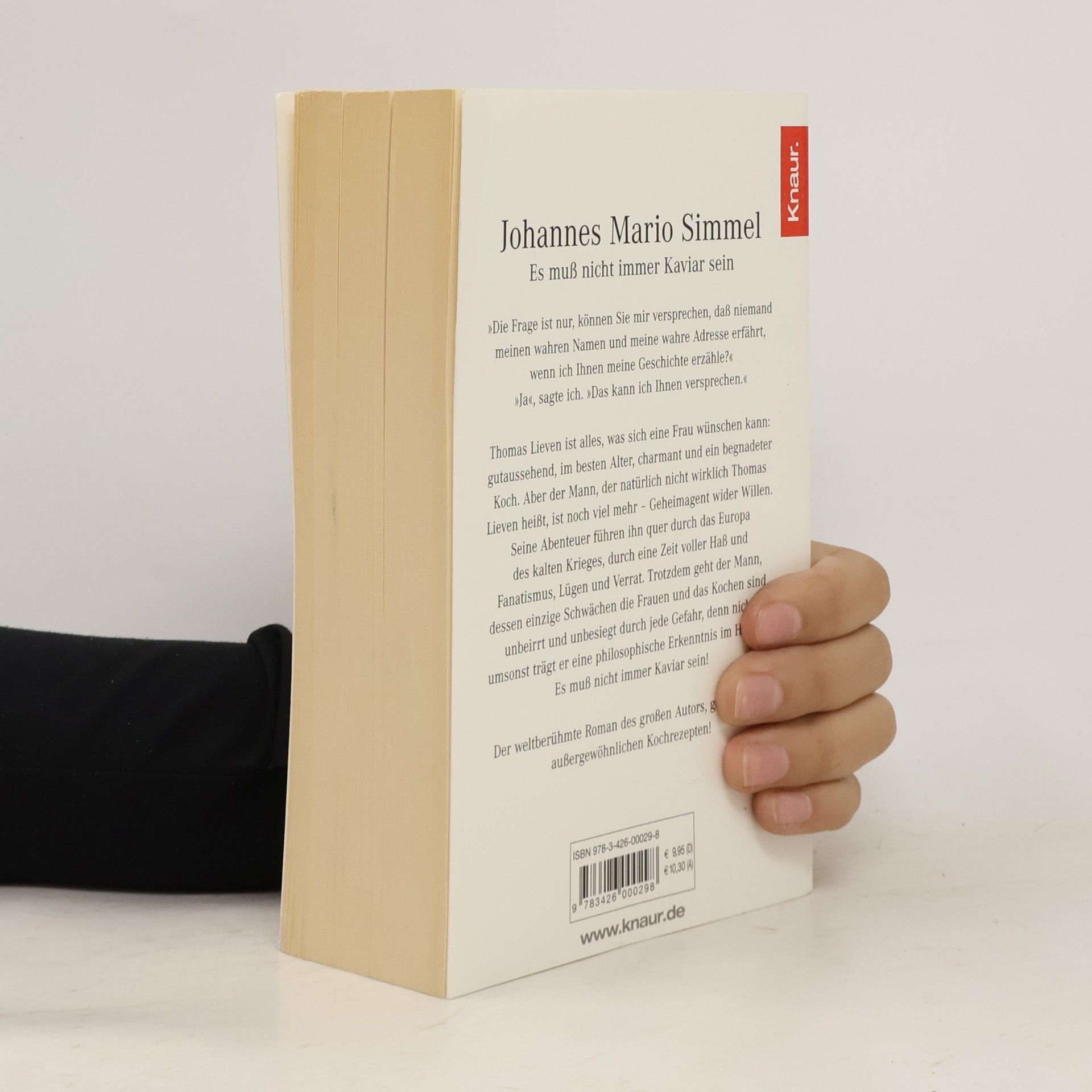 Johannes Mario Simmel Es muß nicht immer Kaviar sein