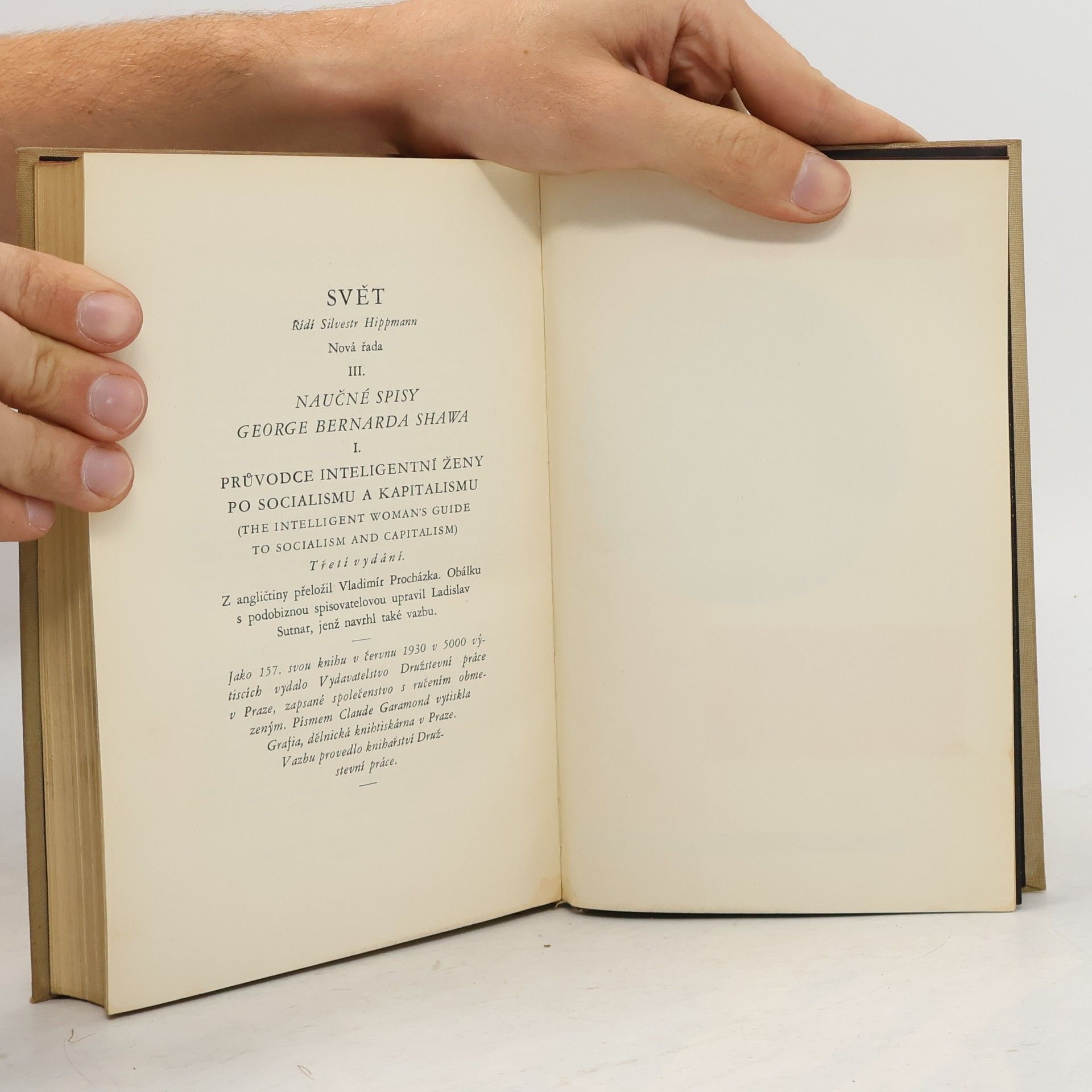 George Bernard Shaw Průvodce inteligentní ženy po socialismu a kapitalismu