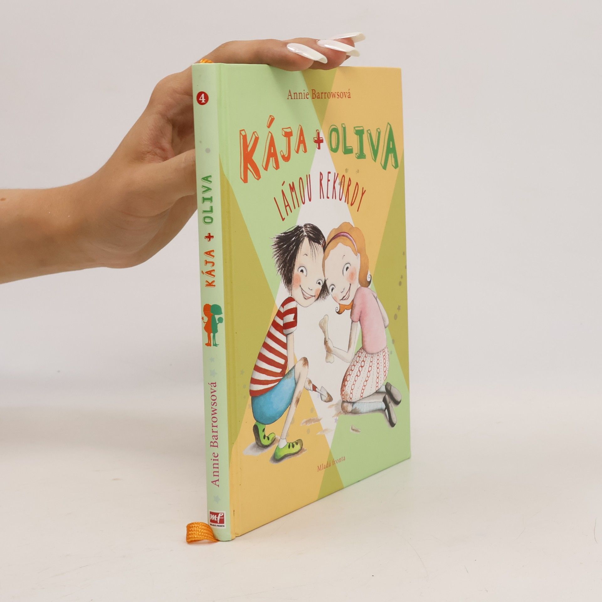 Annie Barrows Kája + Oliva lámou rekordy