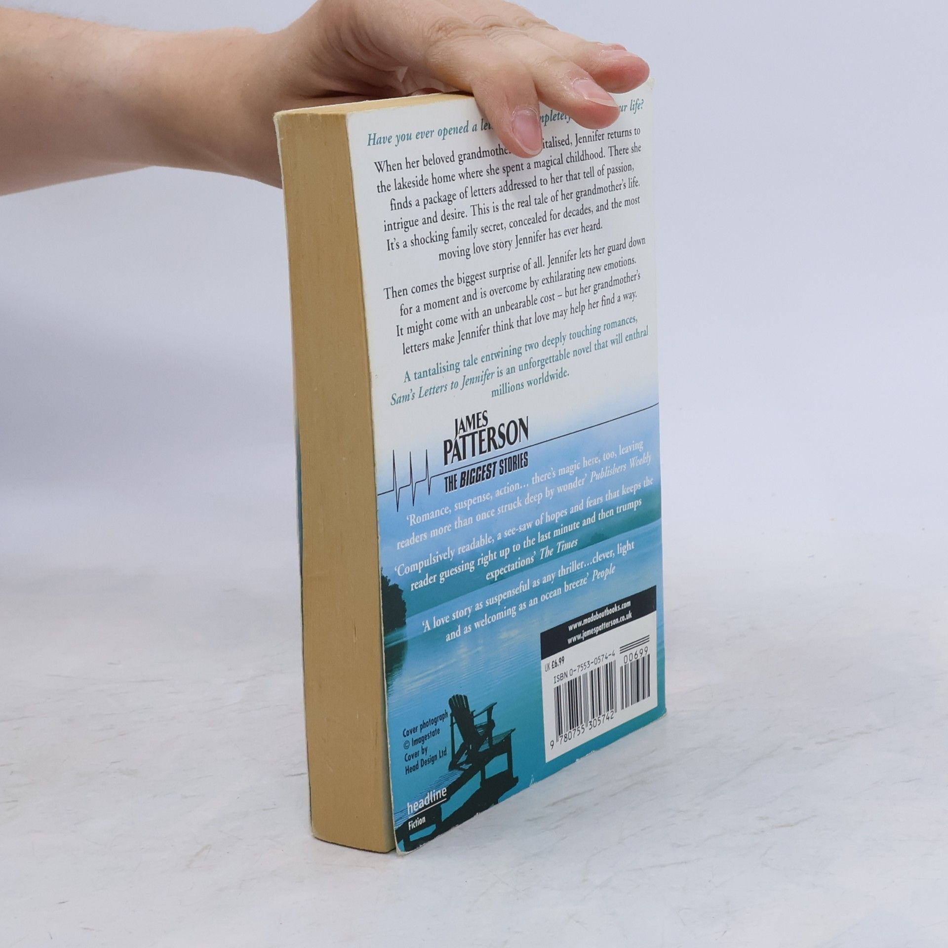 James Patterson Sam's Letters to Jennifer