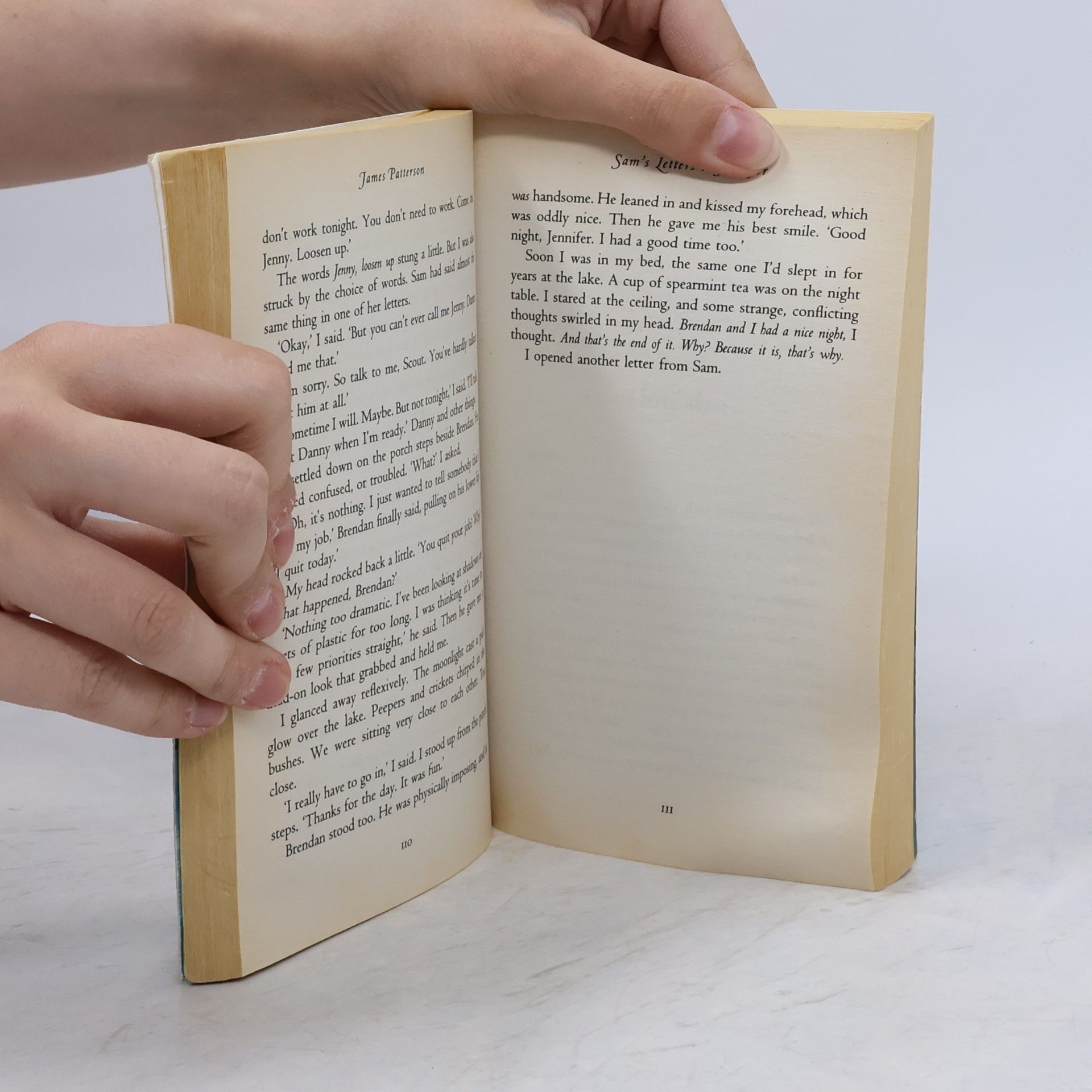 James Patterson Sam's Letters to Jennifer