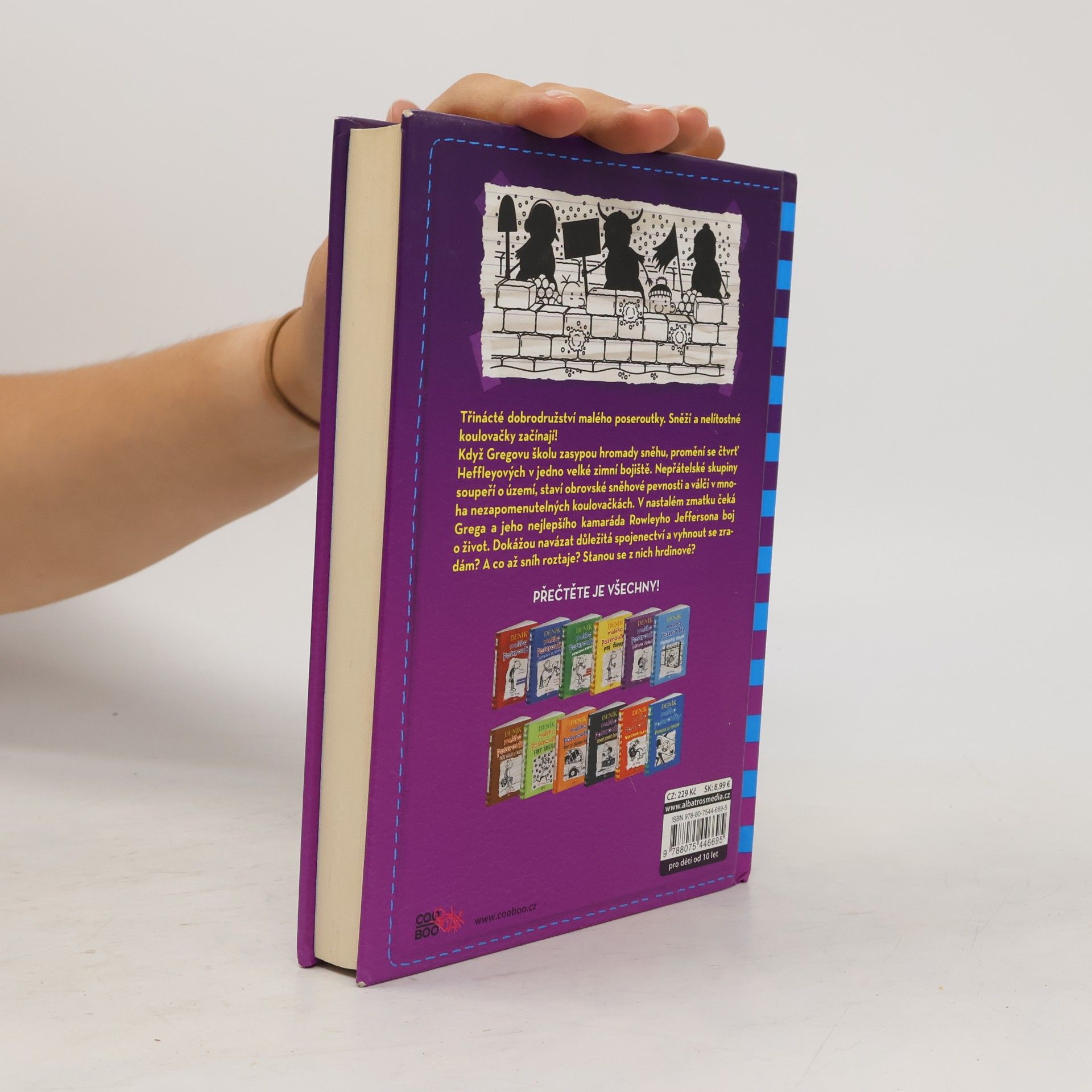 Jeff Kinney Deník malého poseroutky 13. Radosti zimy