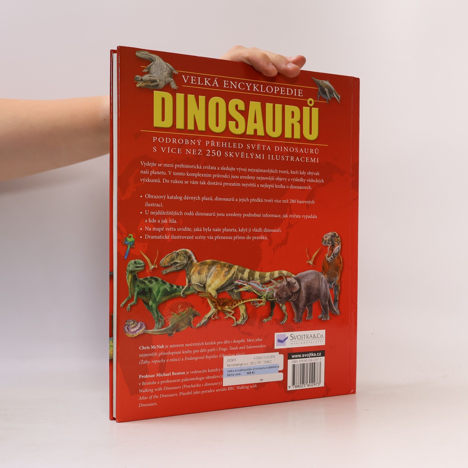 Chris McNab Velká encyklopedie dinosaurů a dalších prehistorických plazů