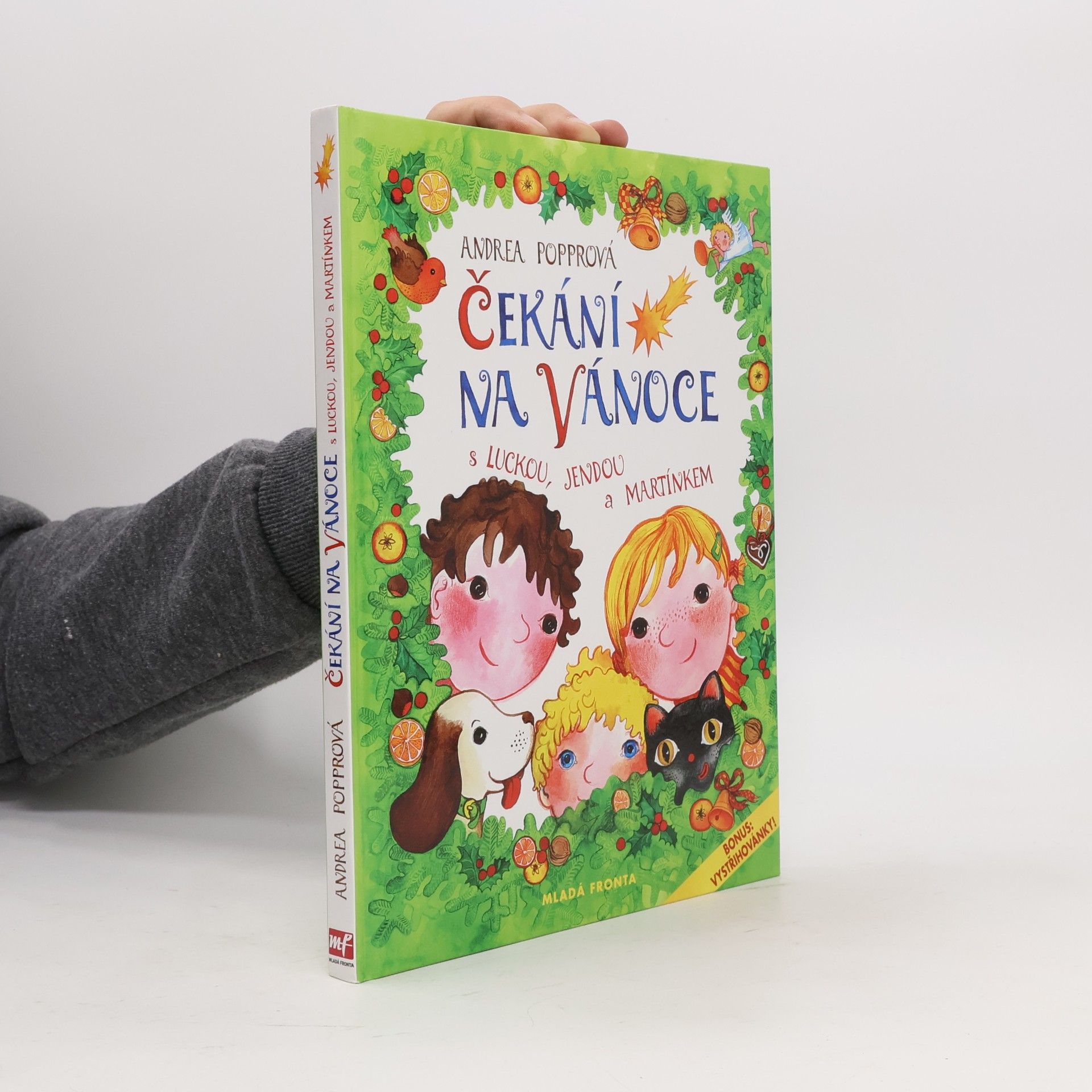 Andrea Popprová Čekání na Vánoce s Luckou, Jendou a Martínkem