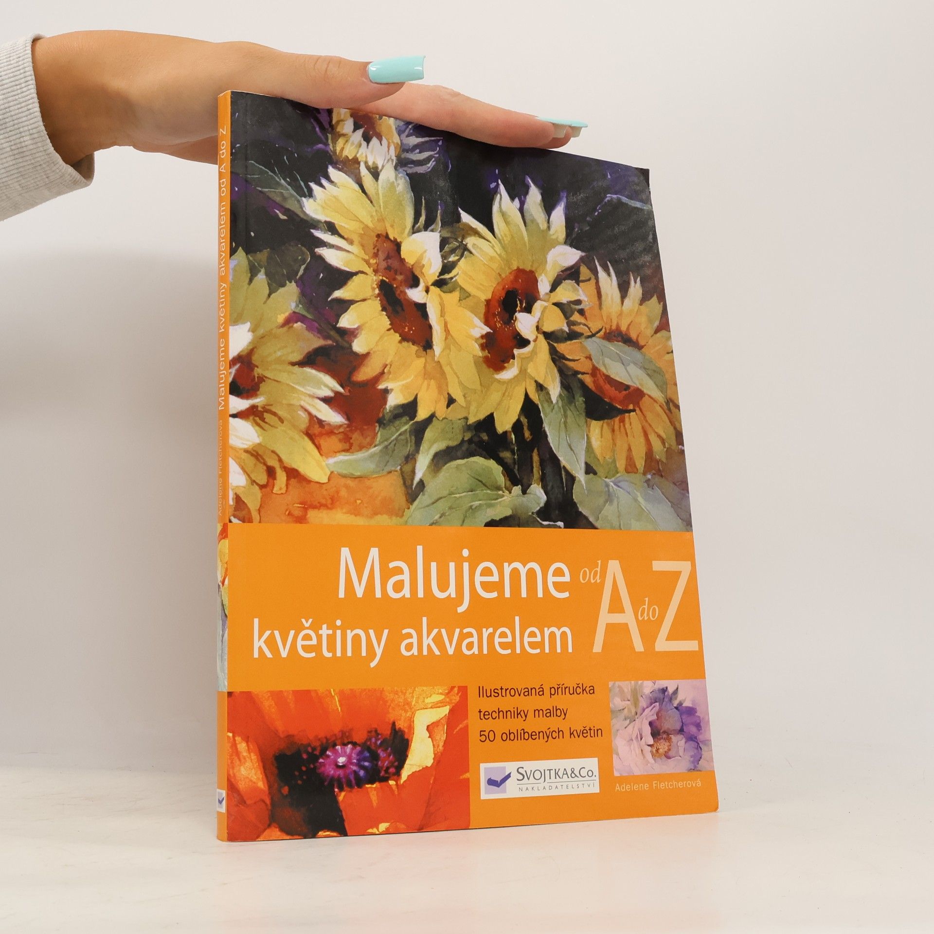 Adelene Fletcher Malujeme květiny akvarelem od A do Z
