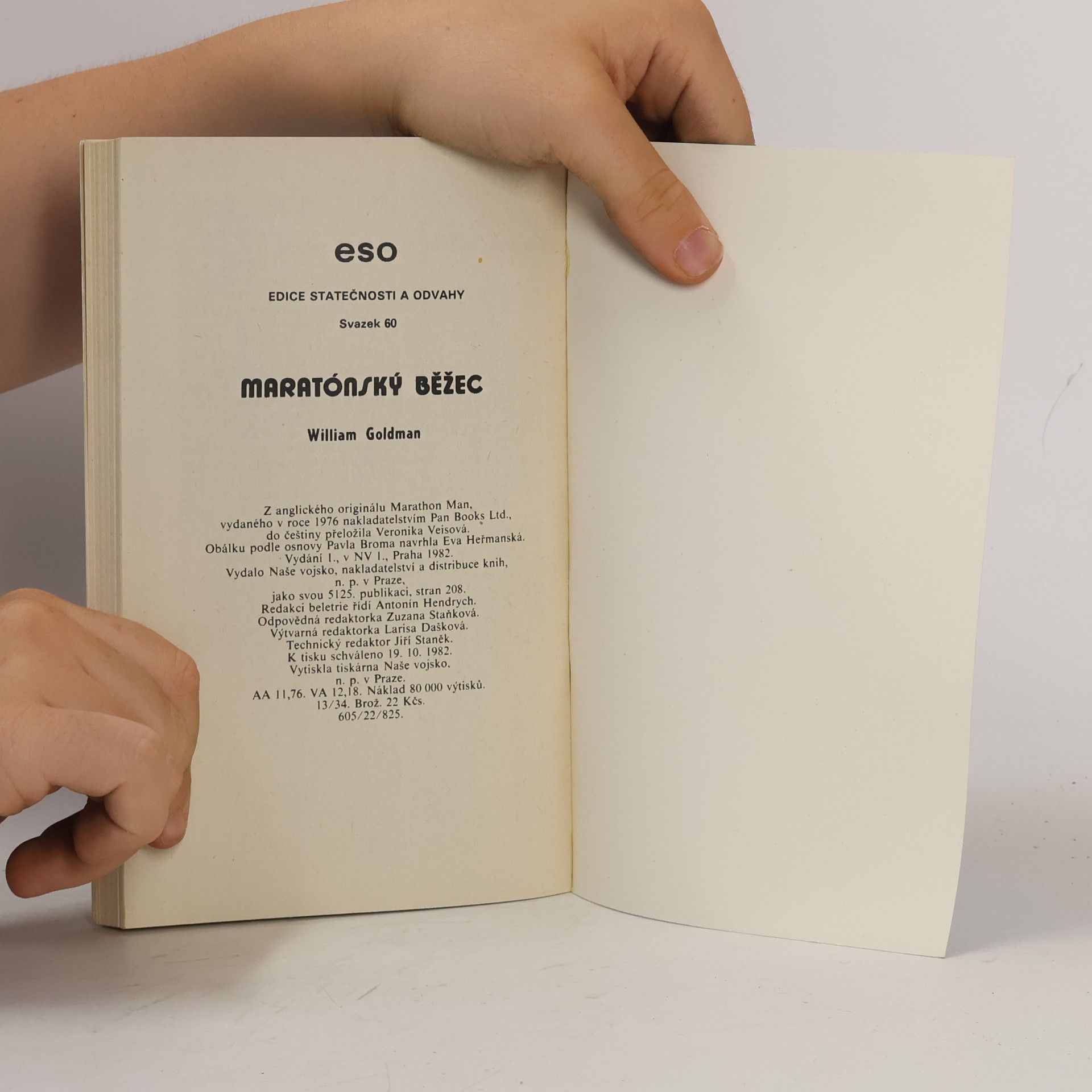 William Goldman Maratónský běžec