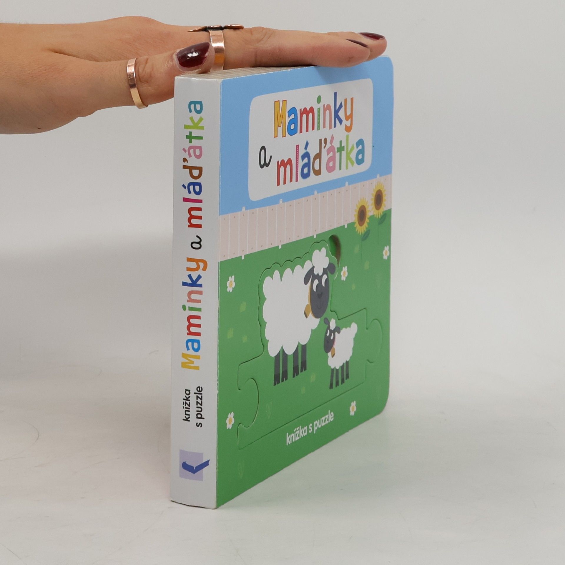 AA.VV. Maminky a mláďátka - Knížka s puzzle