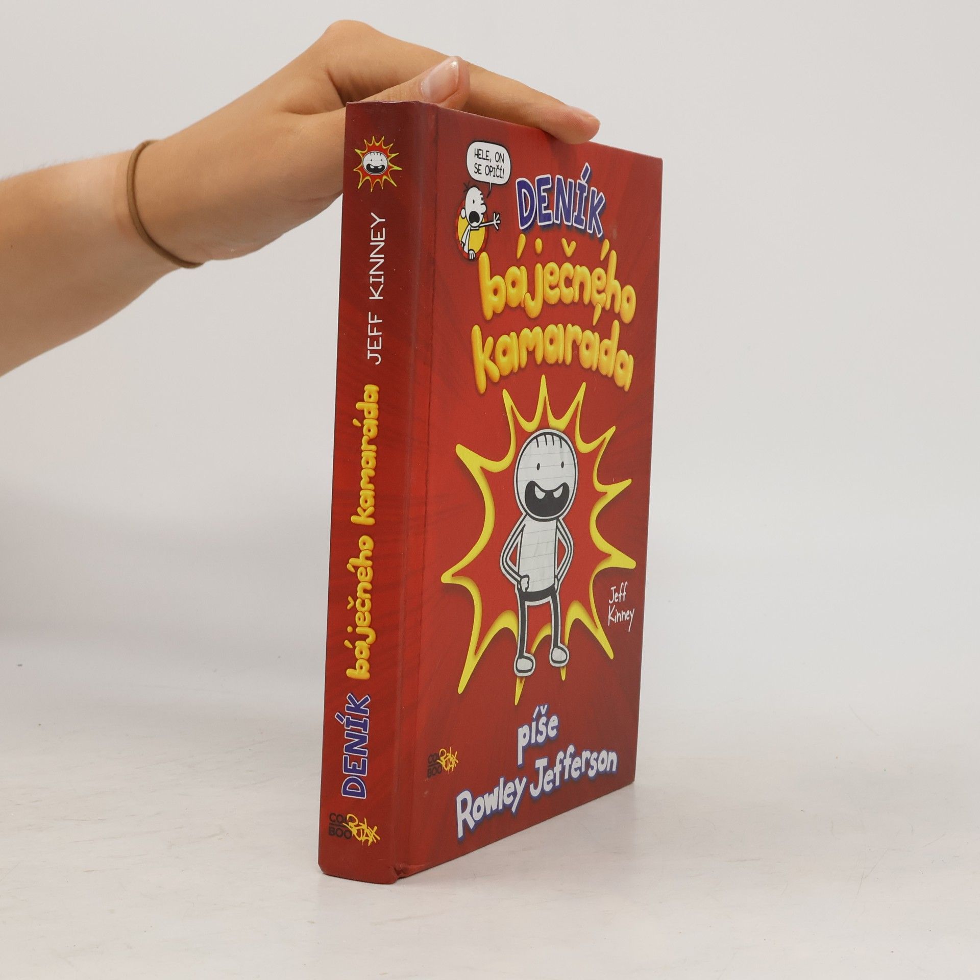 Jeff Kinney Deník báječného kamaráda. Píše Rowley Jefferson