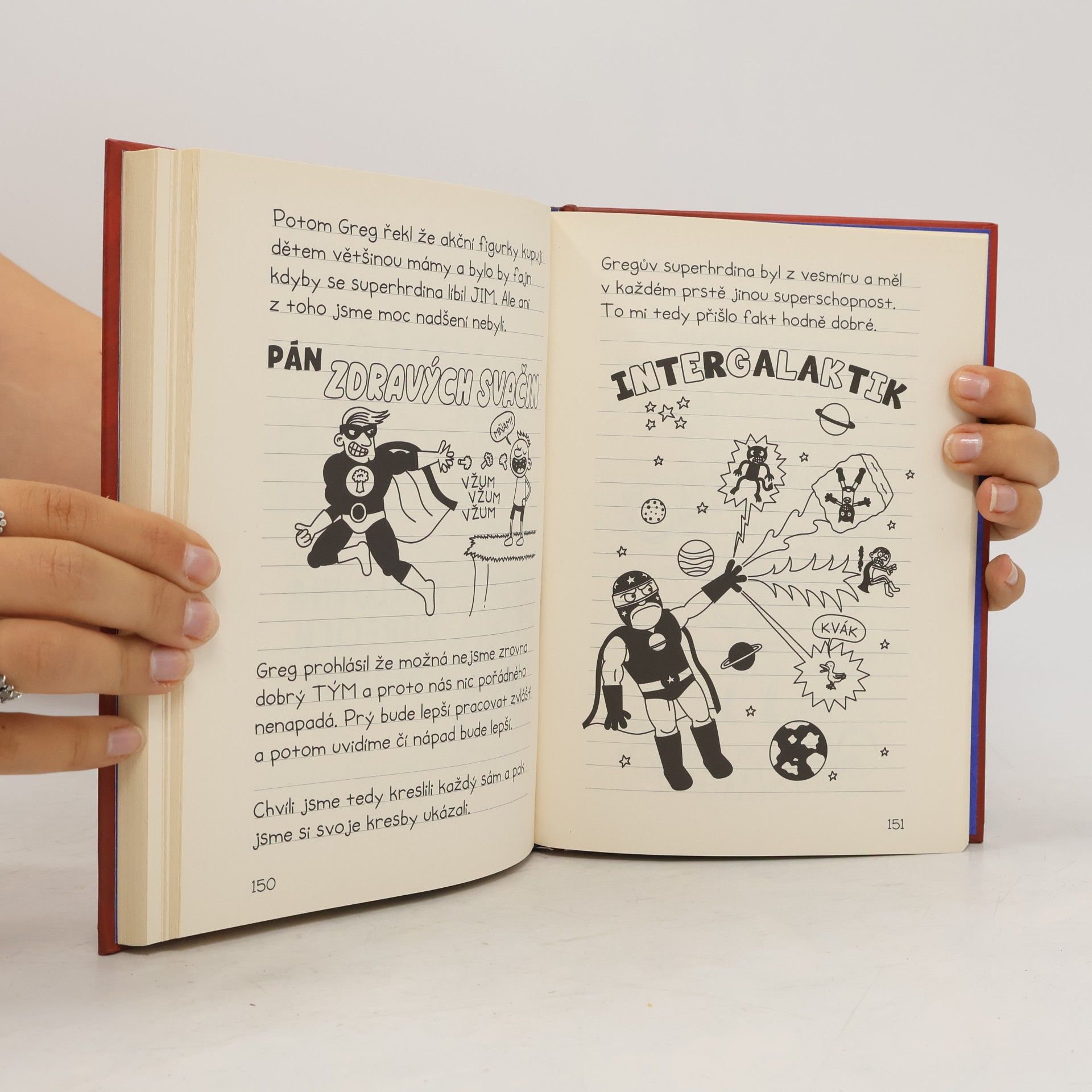 Jeff Kinney Deník báječného kamaráda. Píše Rowley Jefferson