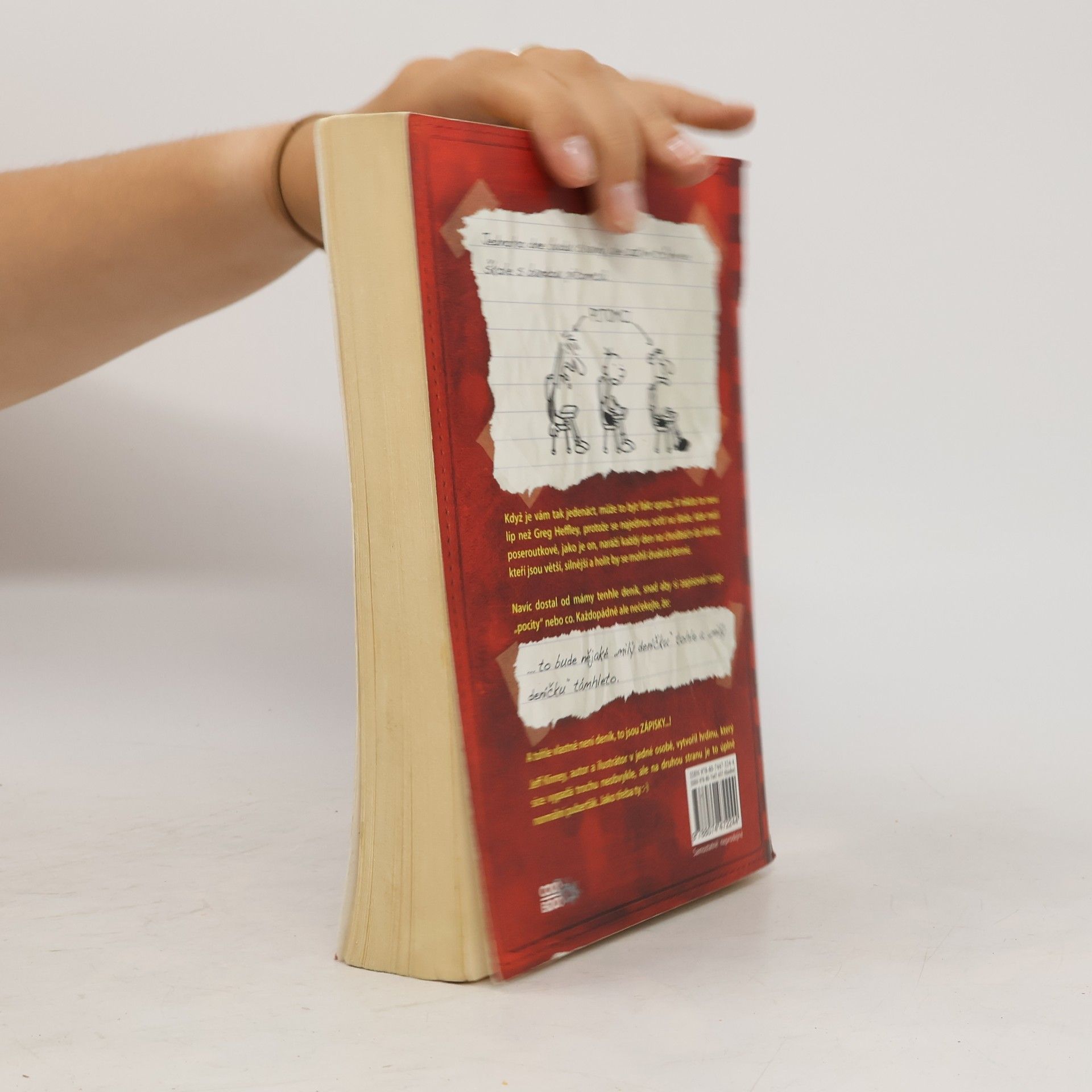 Jeff Kinney Deník malého poseroutky 1