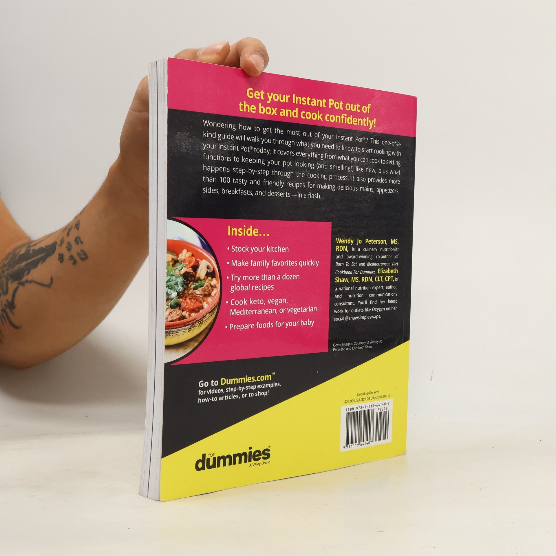 Meri Raffetto Instant Pot Cookbook For Dummies