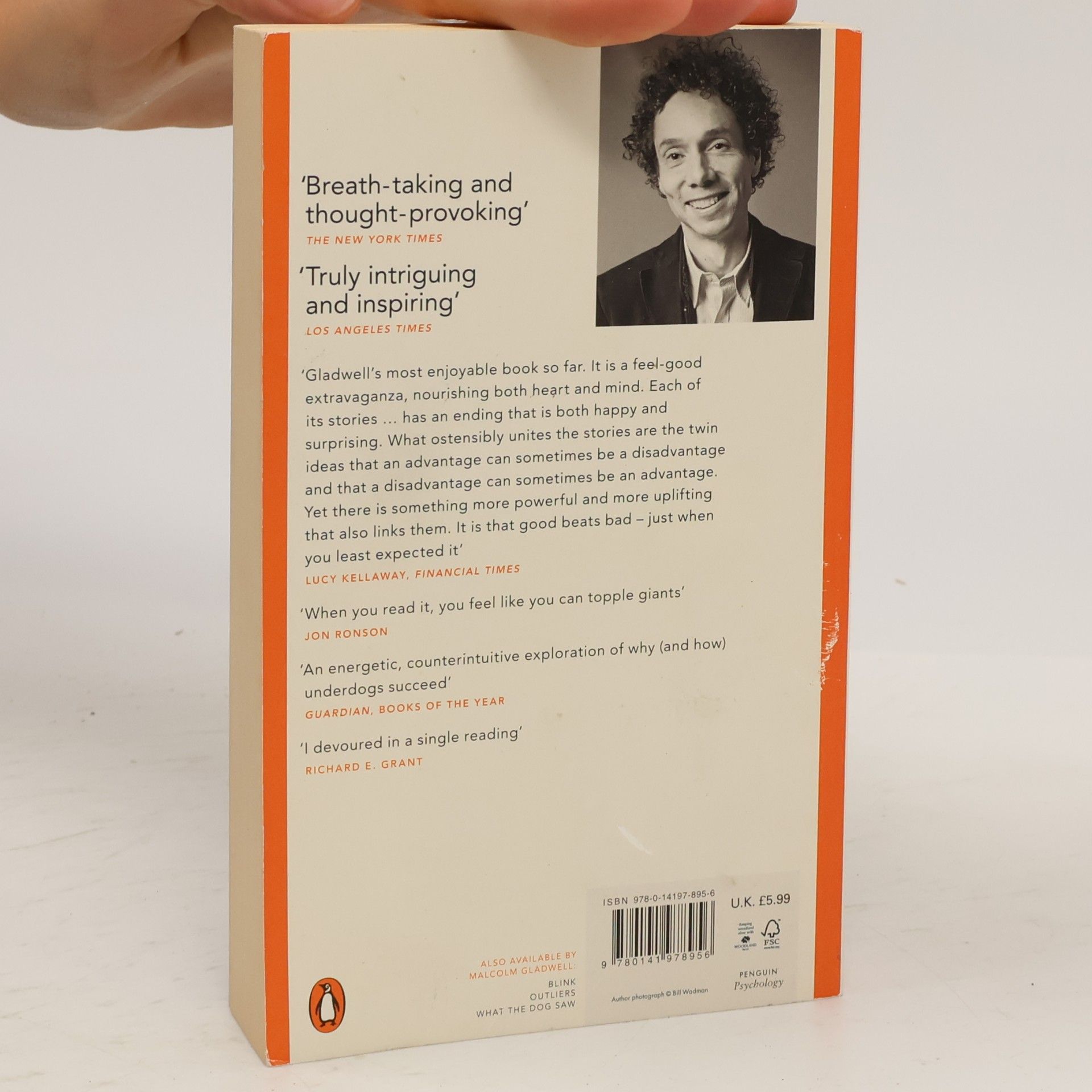 Malcolm Gladwell David and Goliath : underdogs, misfits and the art of battling giants
