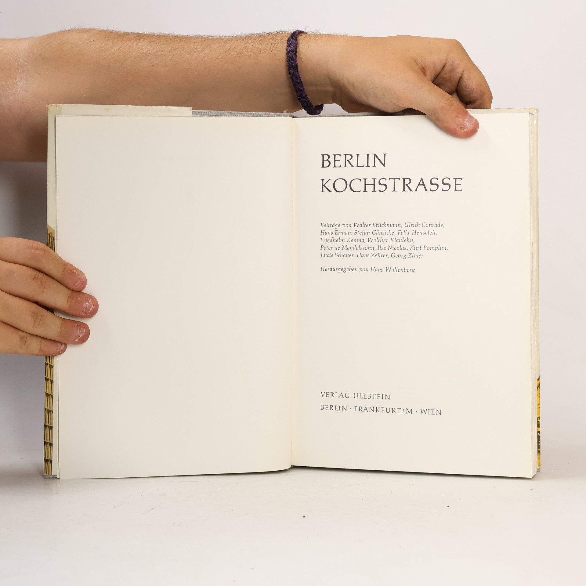 Hans Wallenberg Berlin Kochstrasse