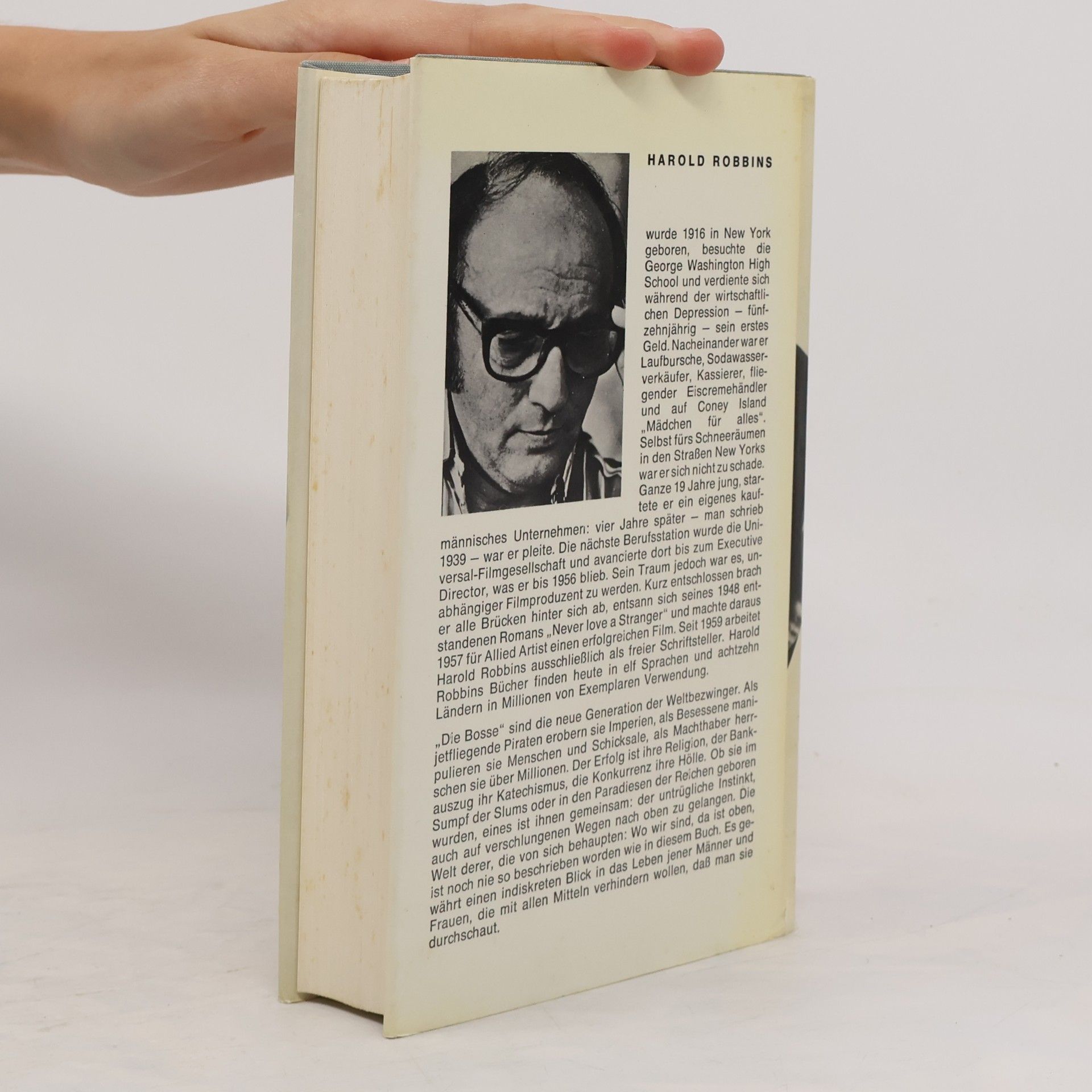 Harold Robbins Die Bosse