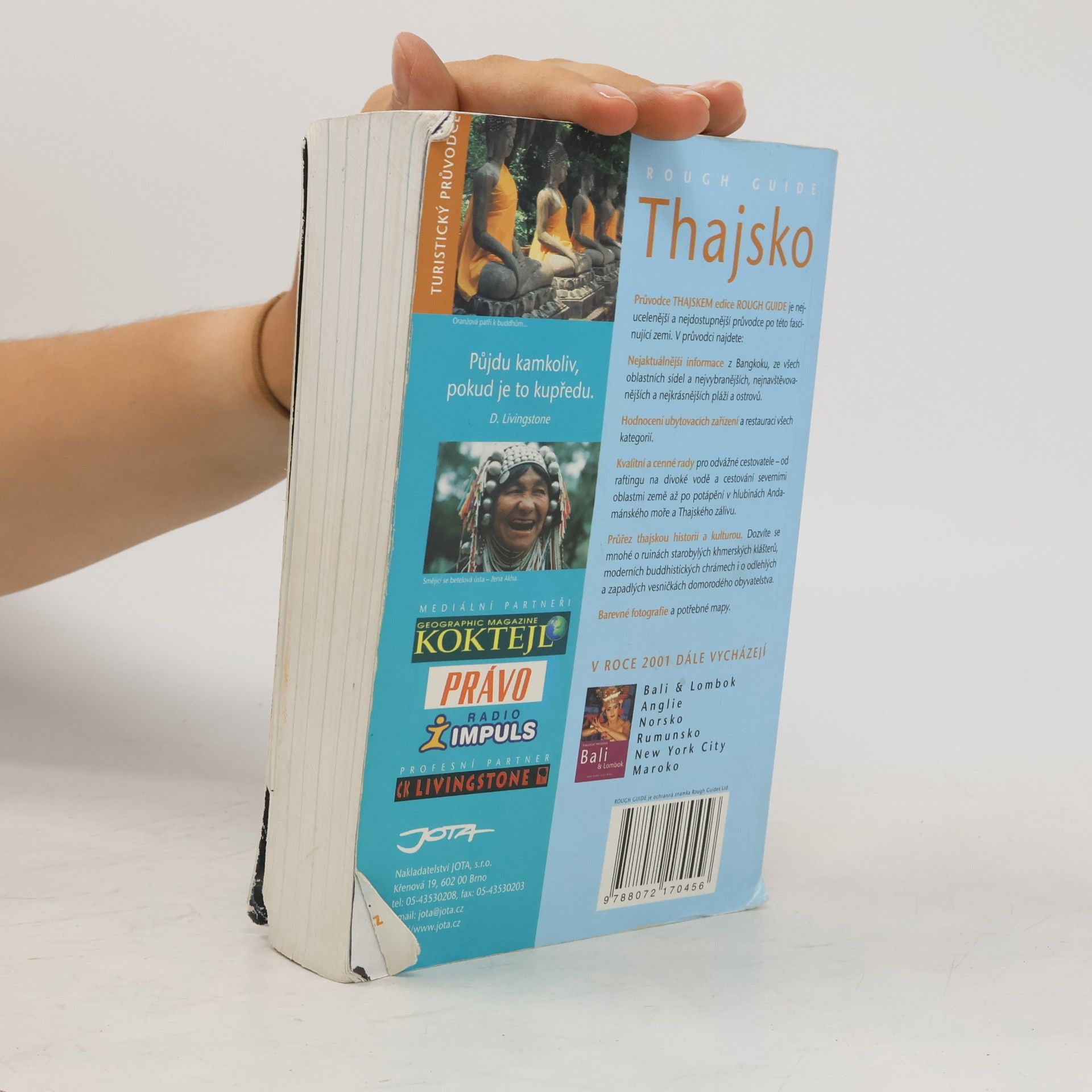 Lucy Ridout Thajsko - turistický průvodce