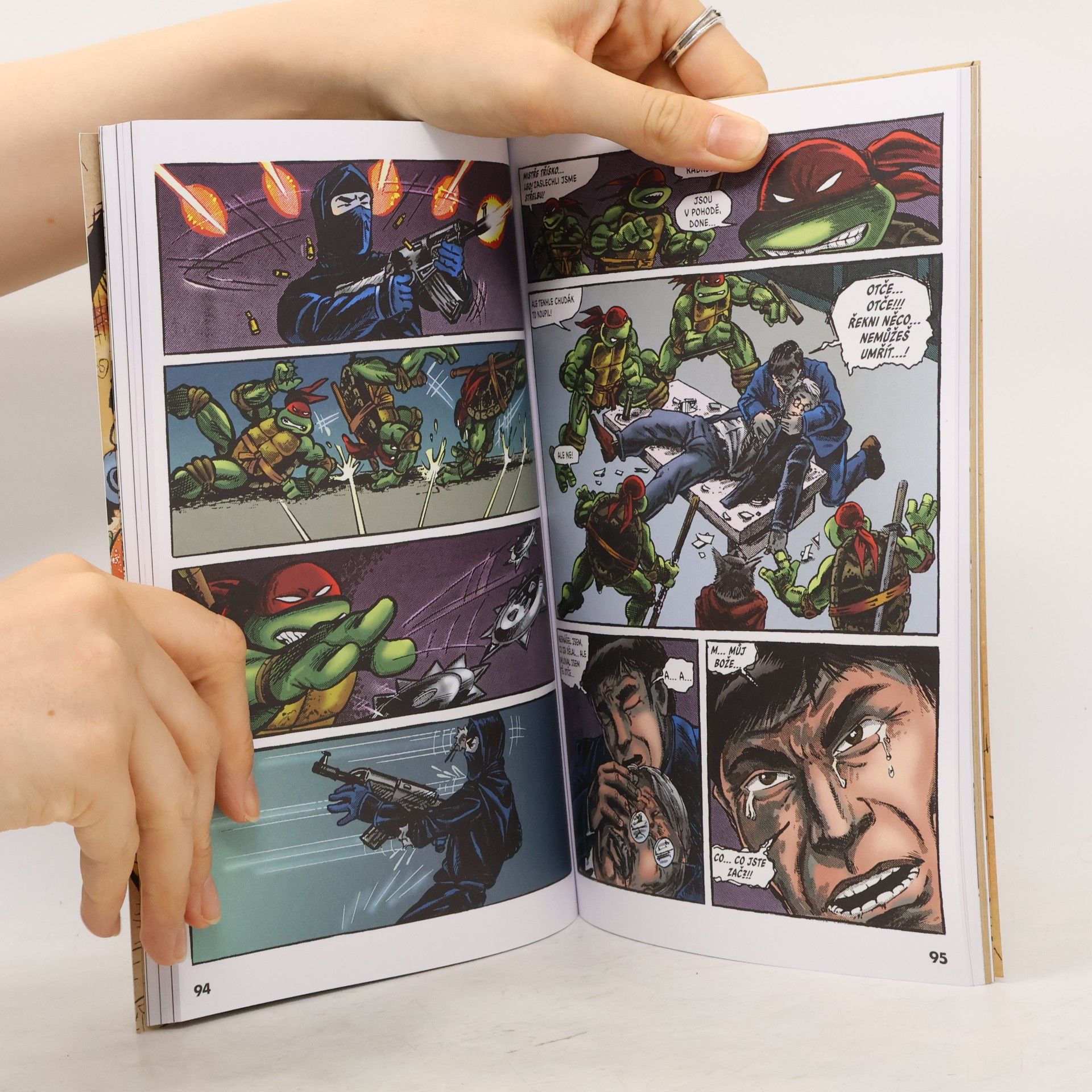 Kevin B. Eastman Želvy Ninja: Menu číslo 3