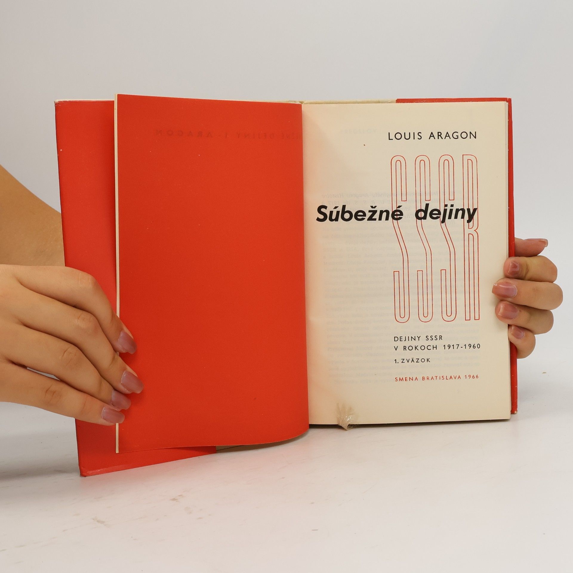 Louis Aragon Súbežné dejiny SSSR I