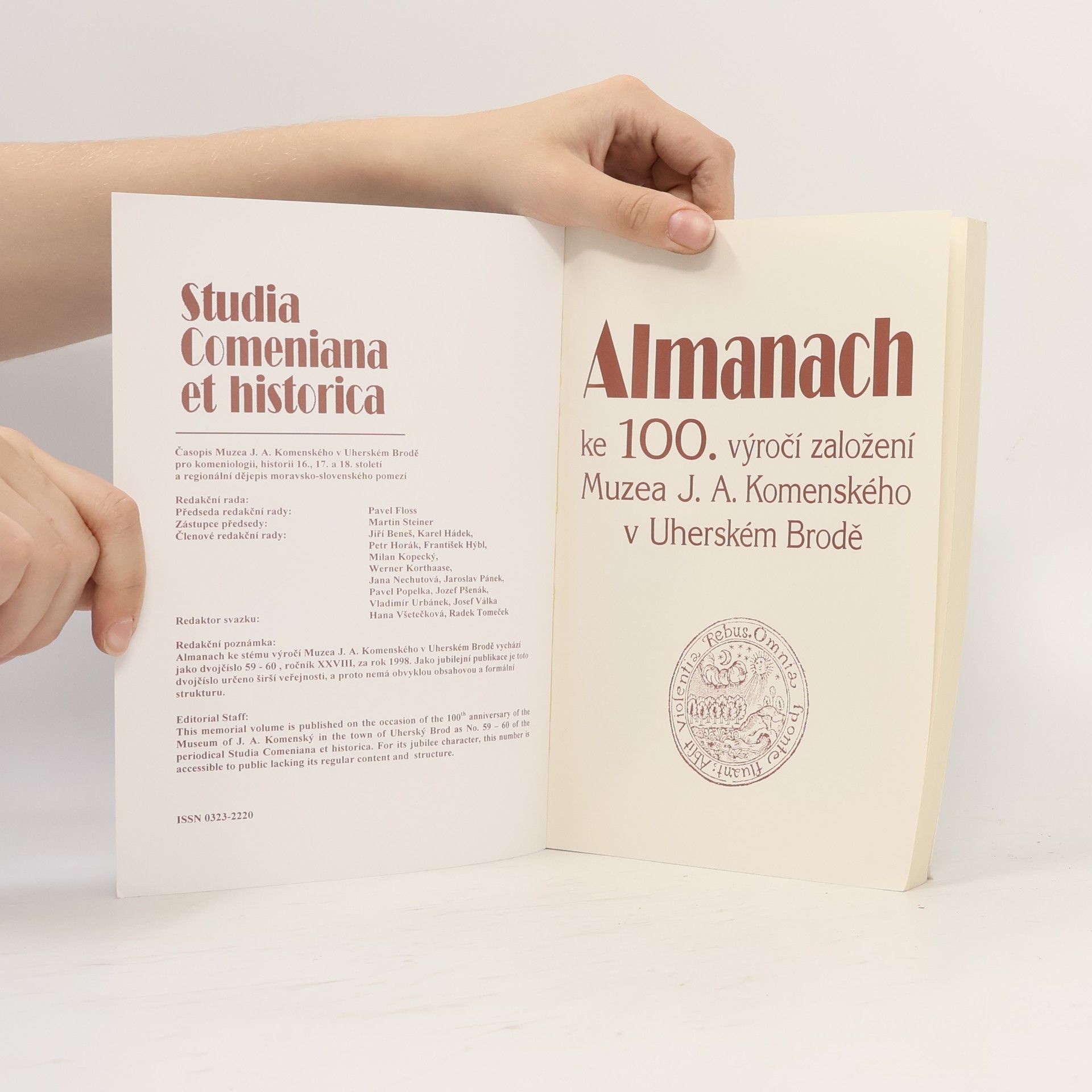 Autorenkollektiv Almanach ke 100. výročí Muzea J. A. Komenského v Uherském Brodě