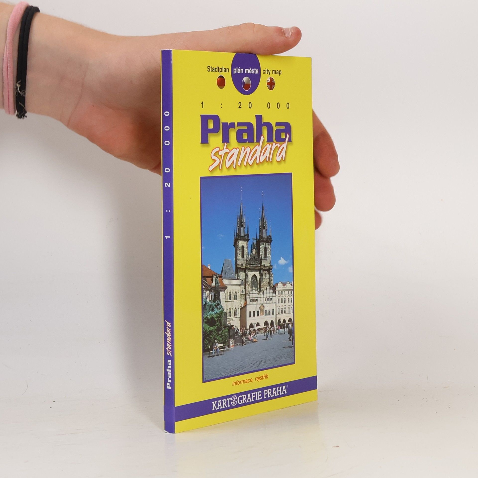 Jana Krejčová Praha standard 1 : 20 000