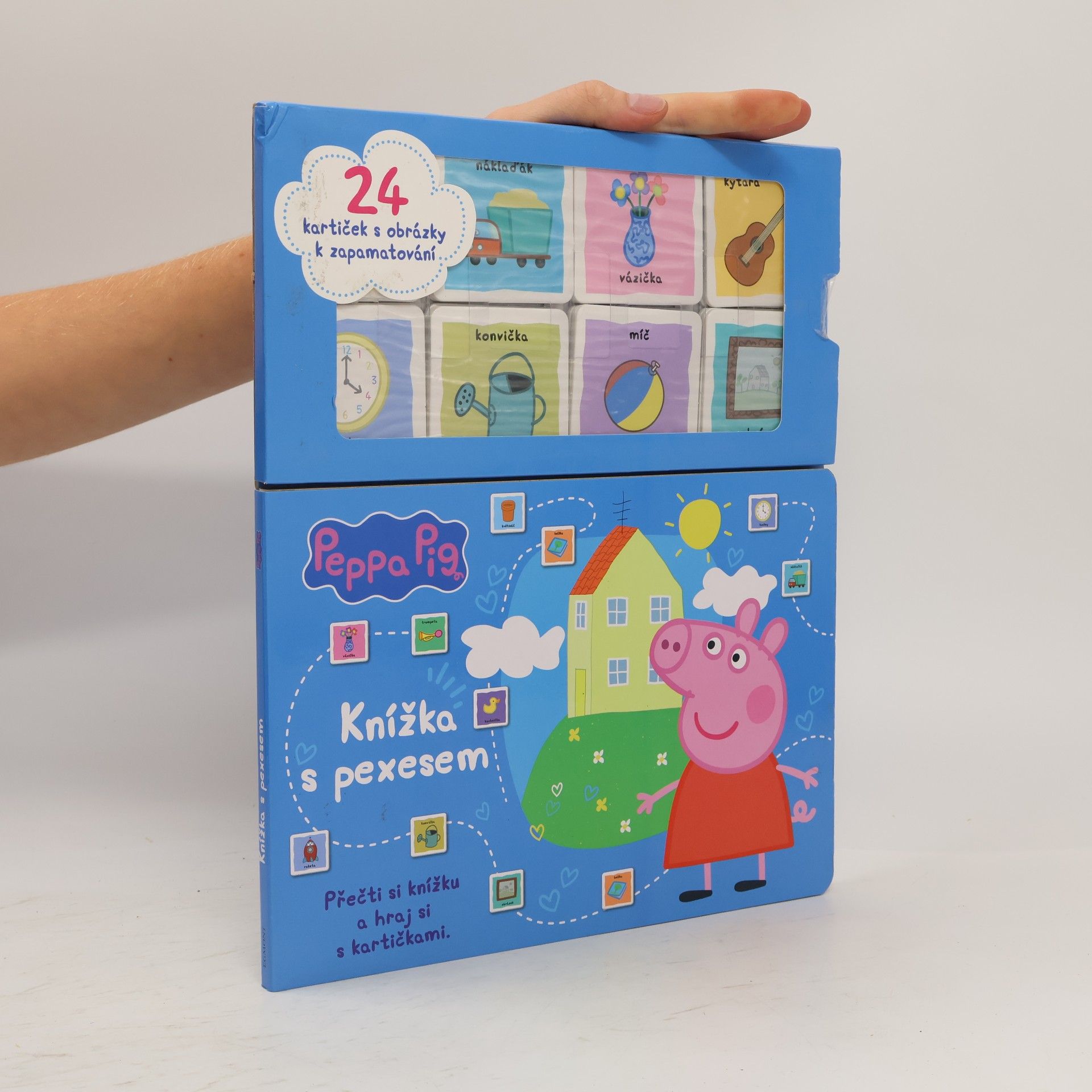 Collectif d'auteurs Peppa Pig - Knížka s pexesem