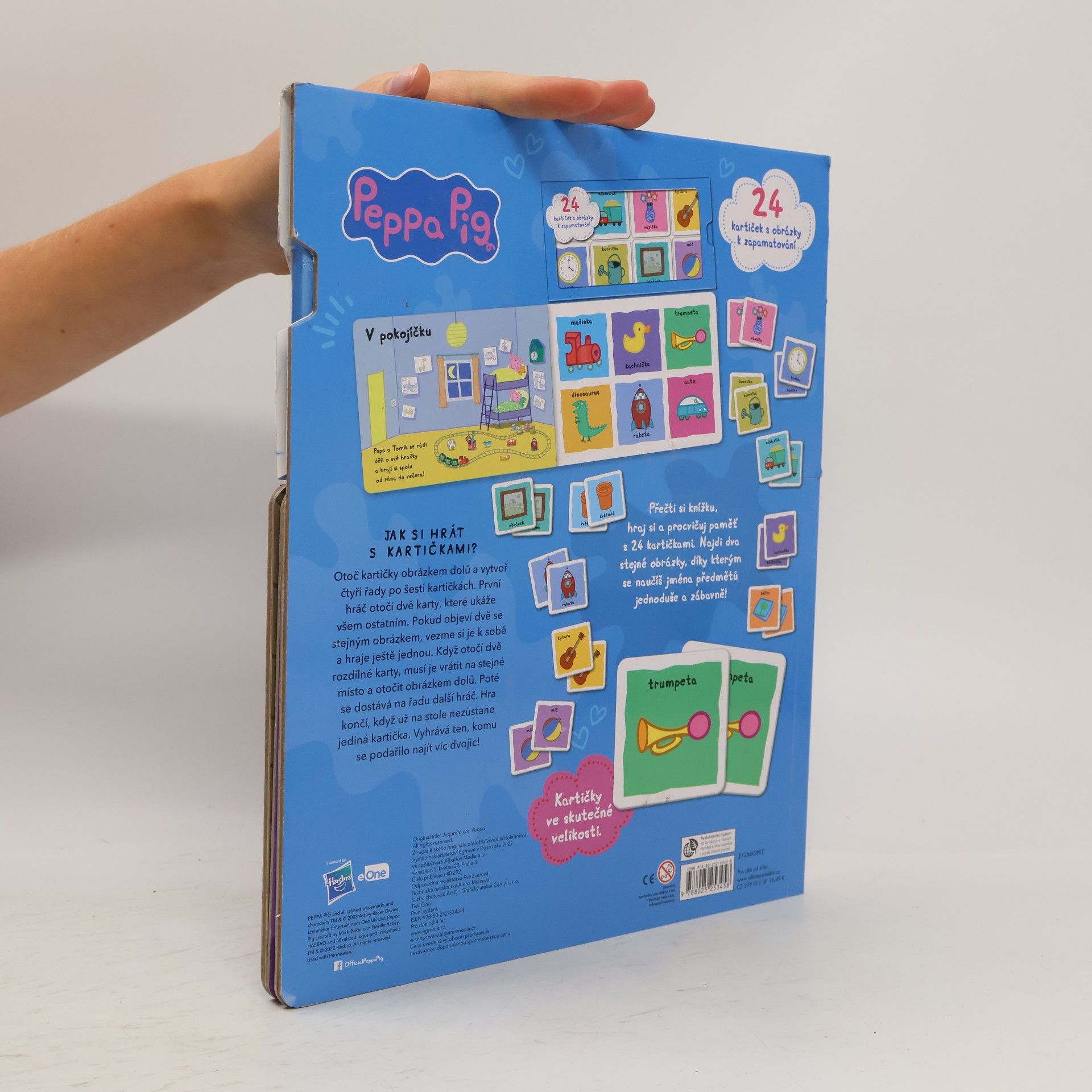 Kolektiv autorů Peppa Pig - Knížka s pexesem