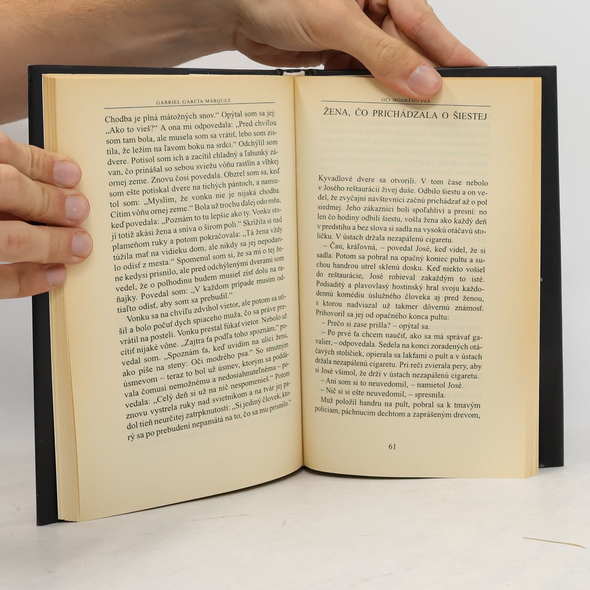Gabriel García Márquez Oči modrého psa