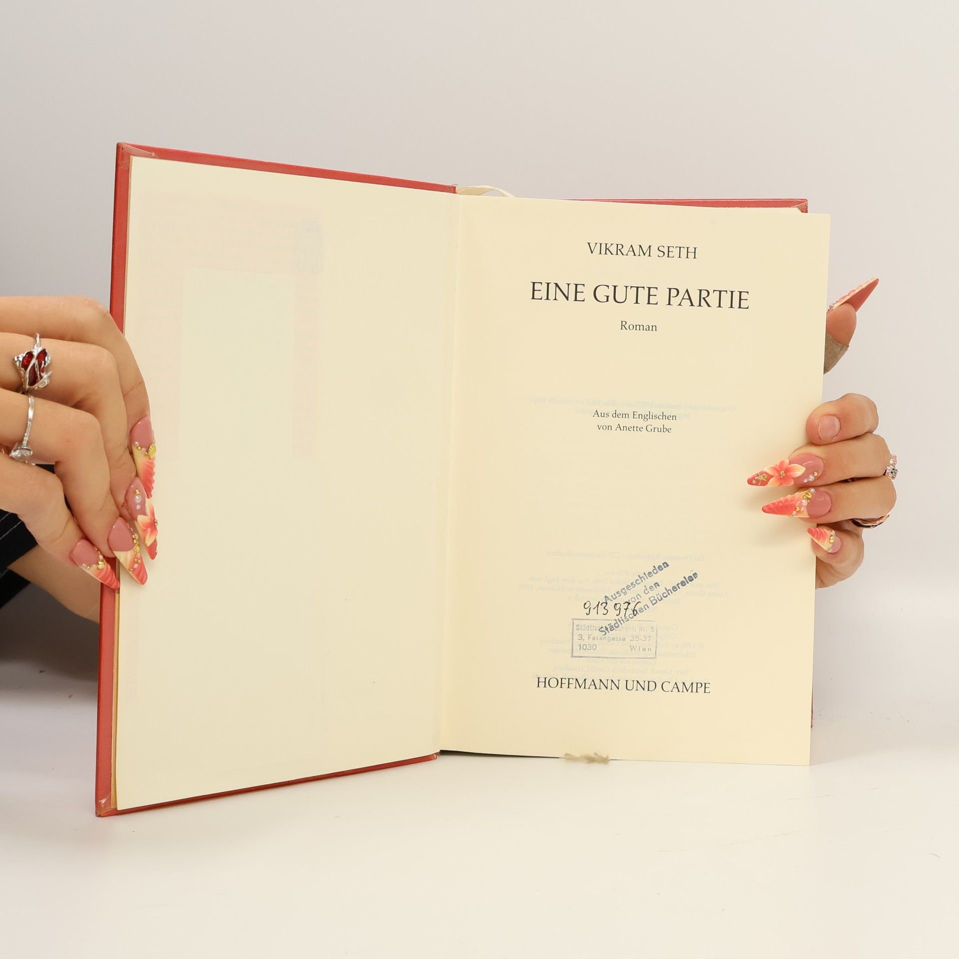 Vikram Seth Eine gute Partie
