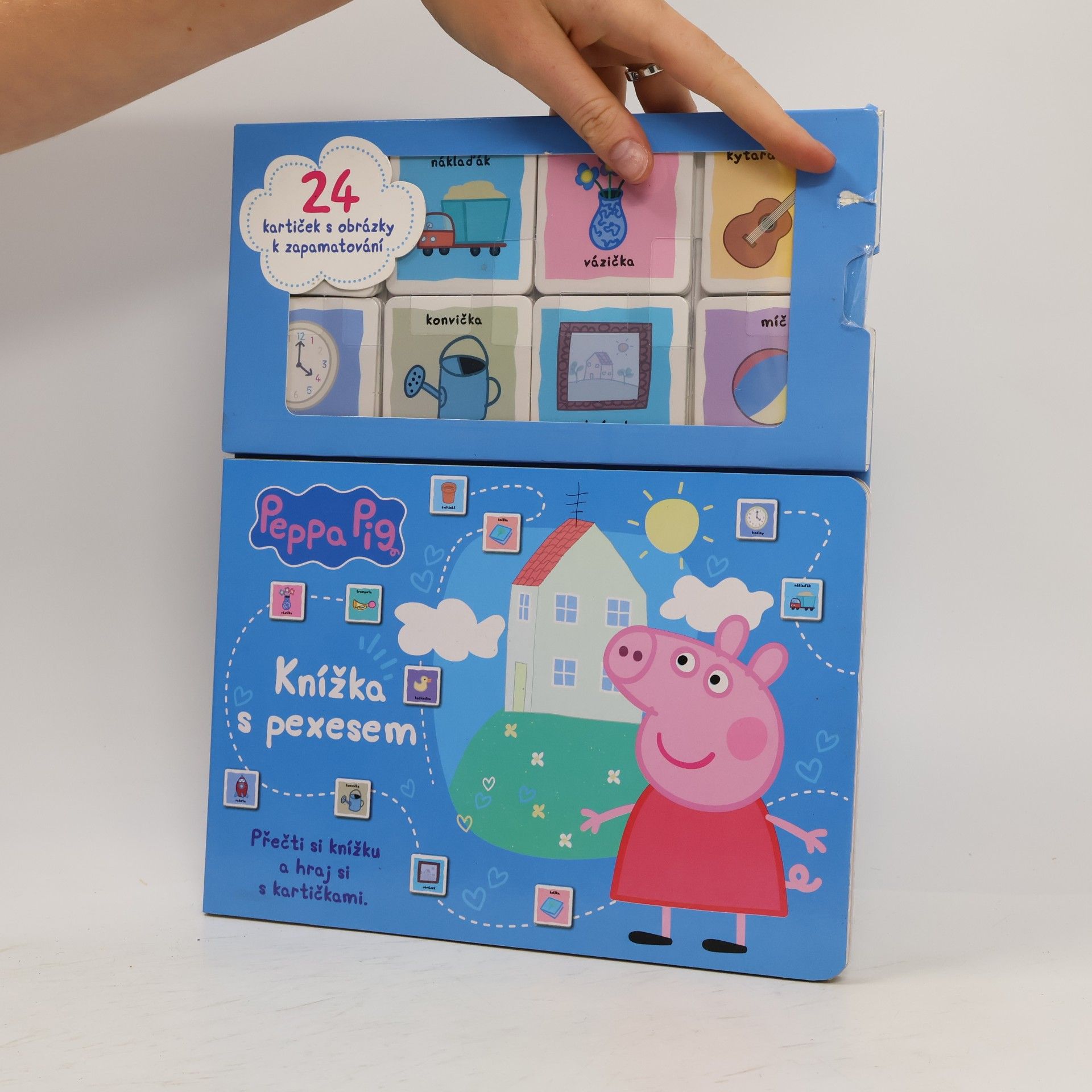 Kolektiv autorů Peppa Pig - Knížka s pexesem