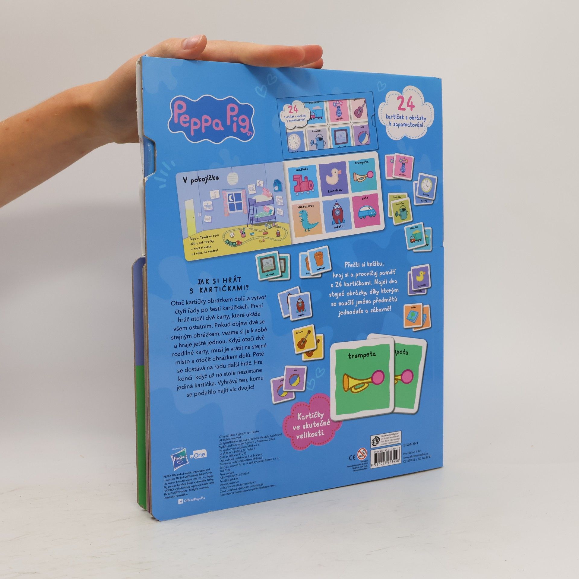 Kolektiv autorů Peppa Pig - Knížka s pexesem