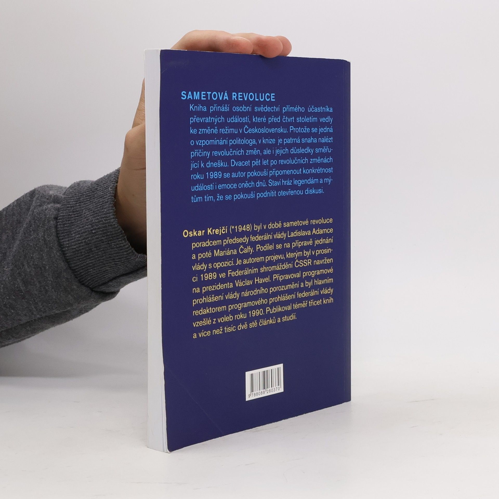 Oskar Krejčí Sametová revoluce