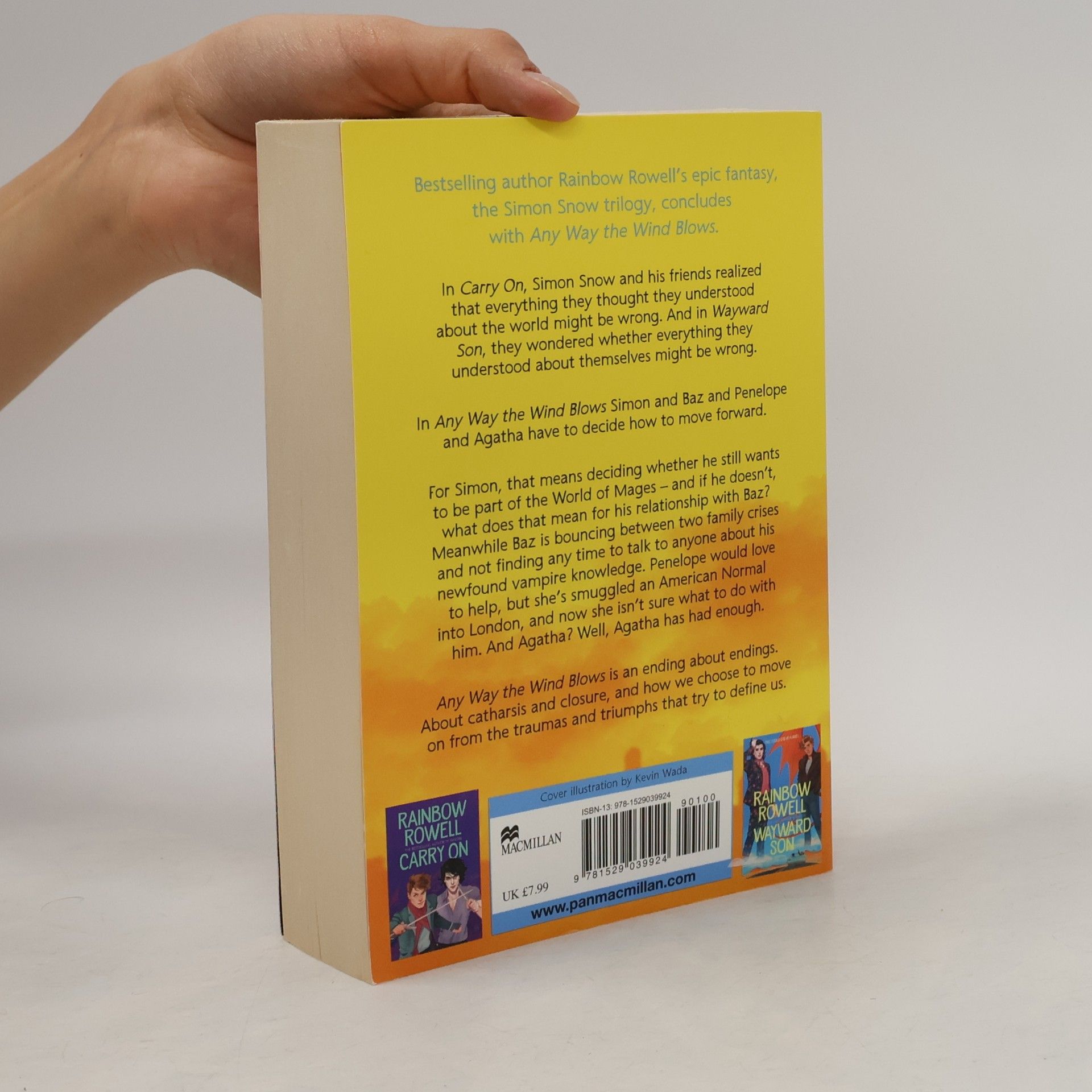 Rainbow Rowell Any way the wind blows