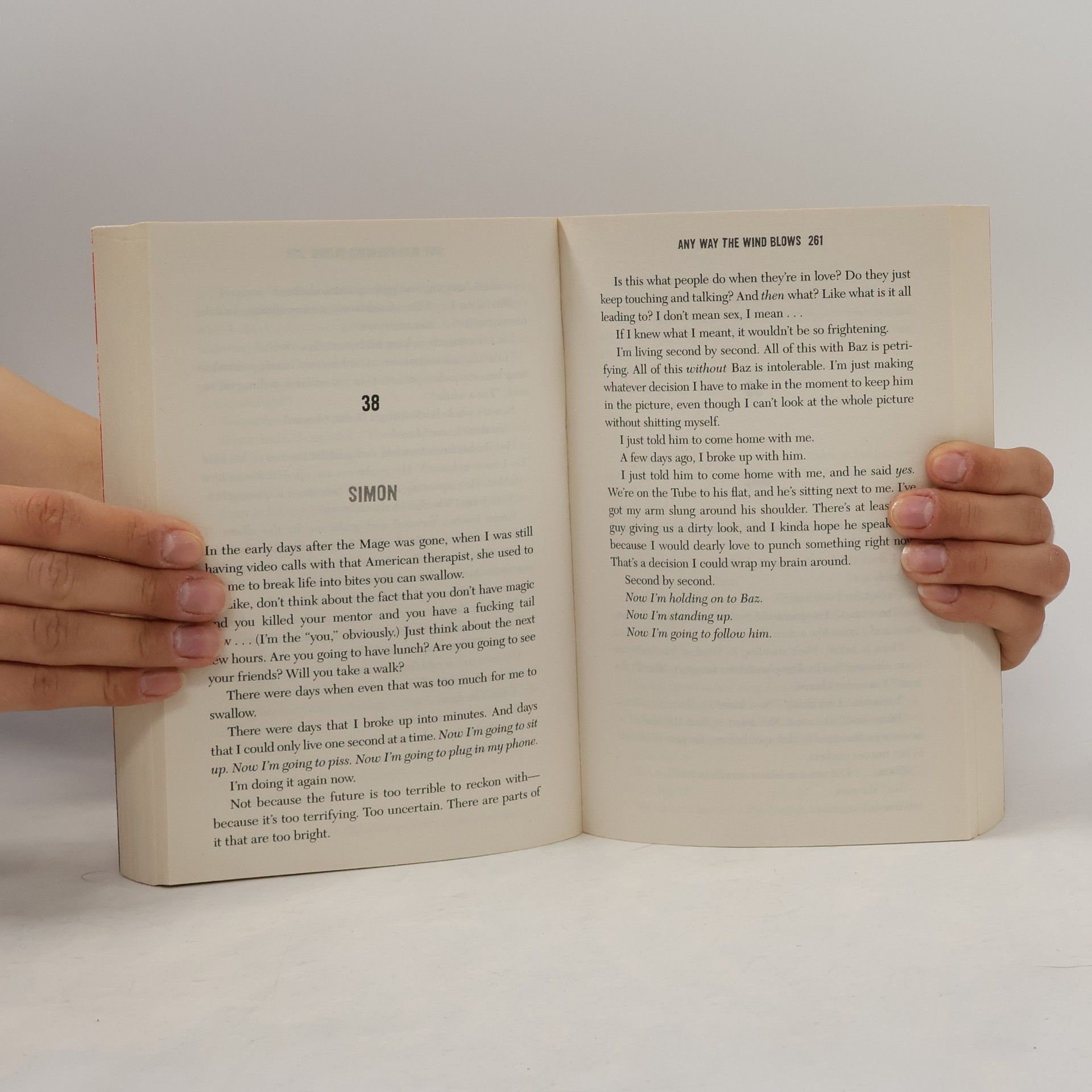 Rainbow Rowell Any way the wind blows