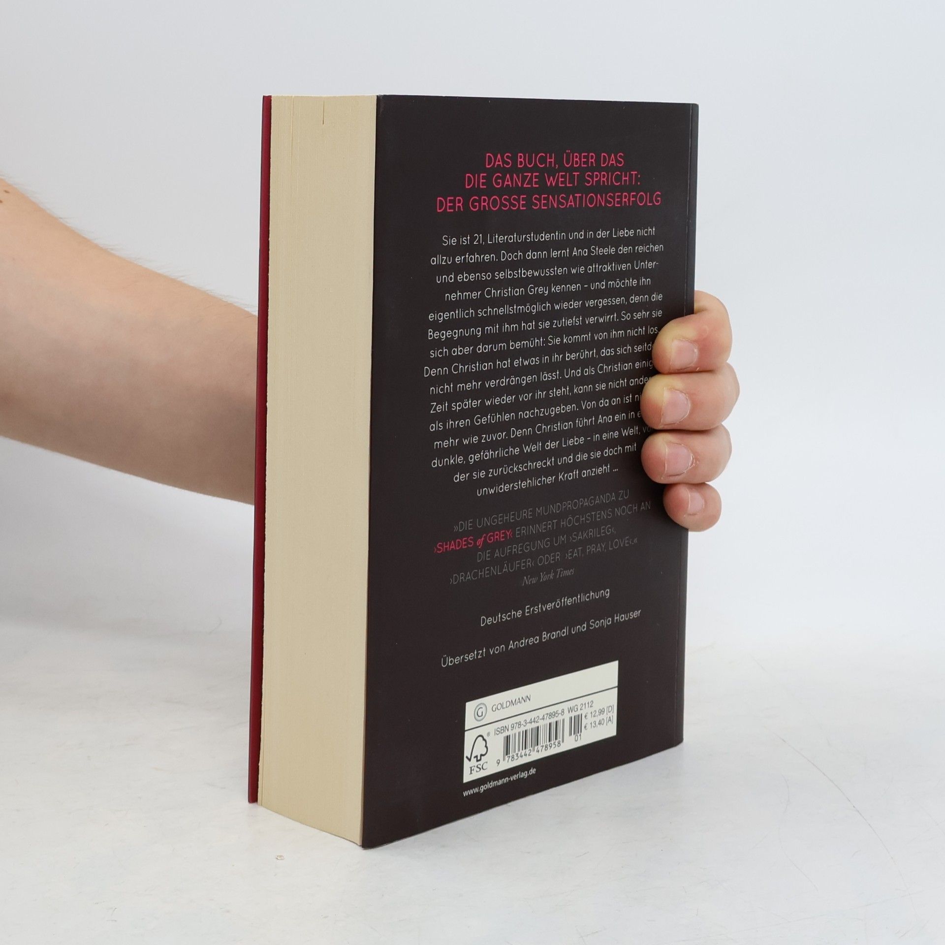 E. L. James Shades of Grey. Geheimes Verlangen
