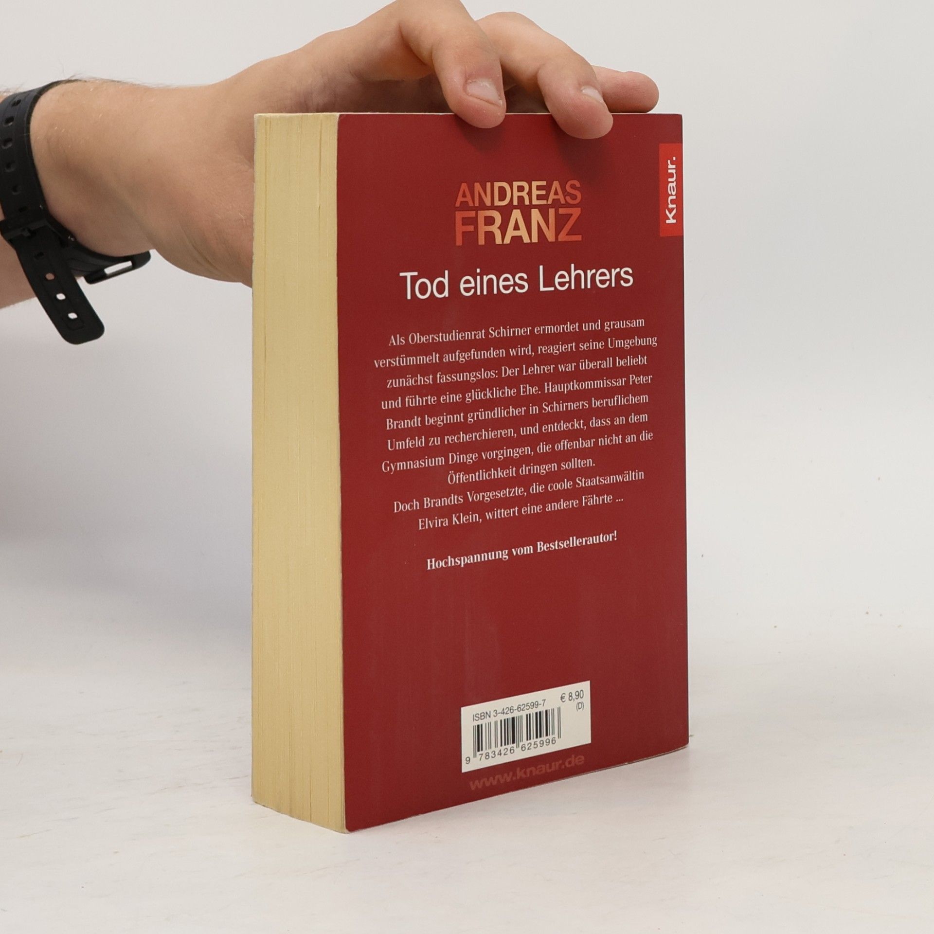 Andreas Franz Tod eines Lehrers