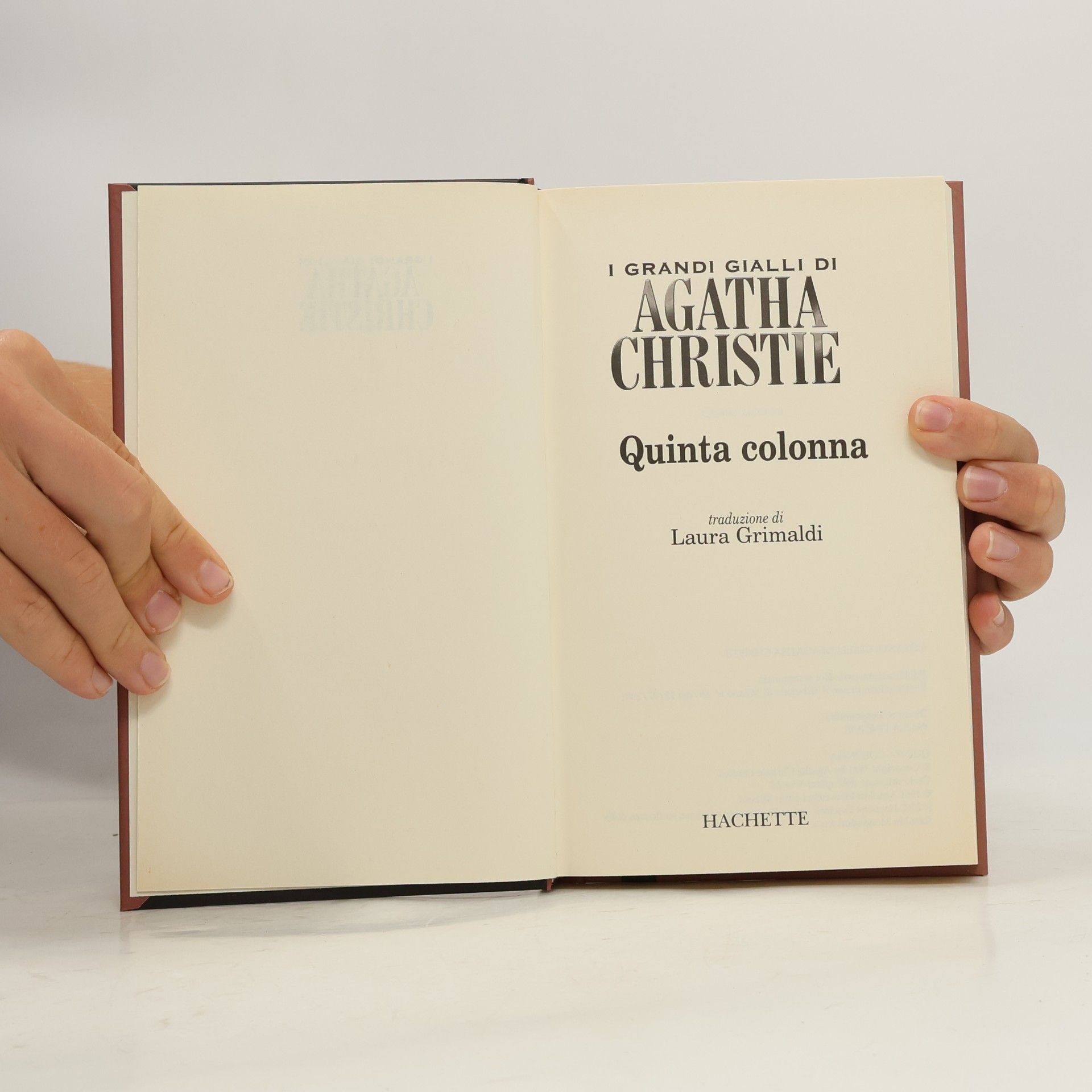 Agatha Christie Quinta colonna