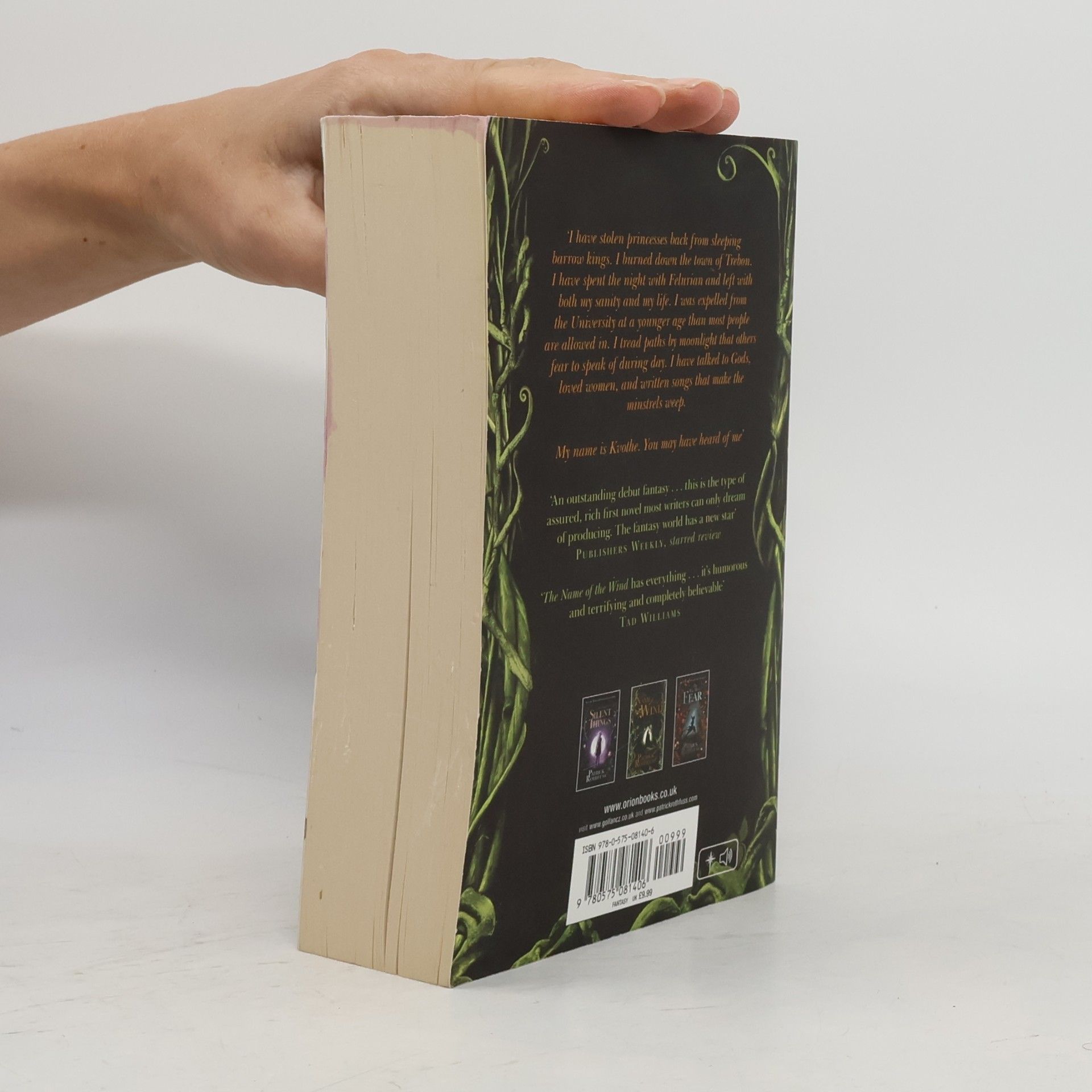 Patrick Rothfuss The Name of the Wind